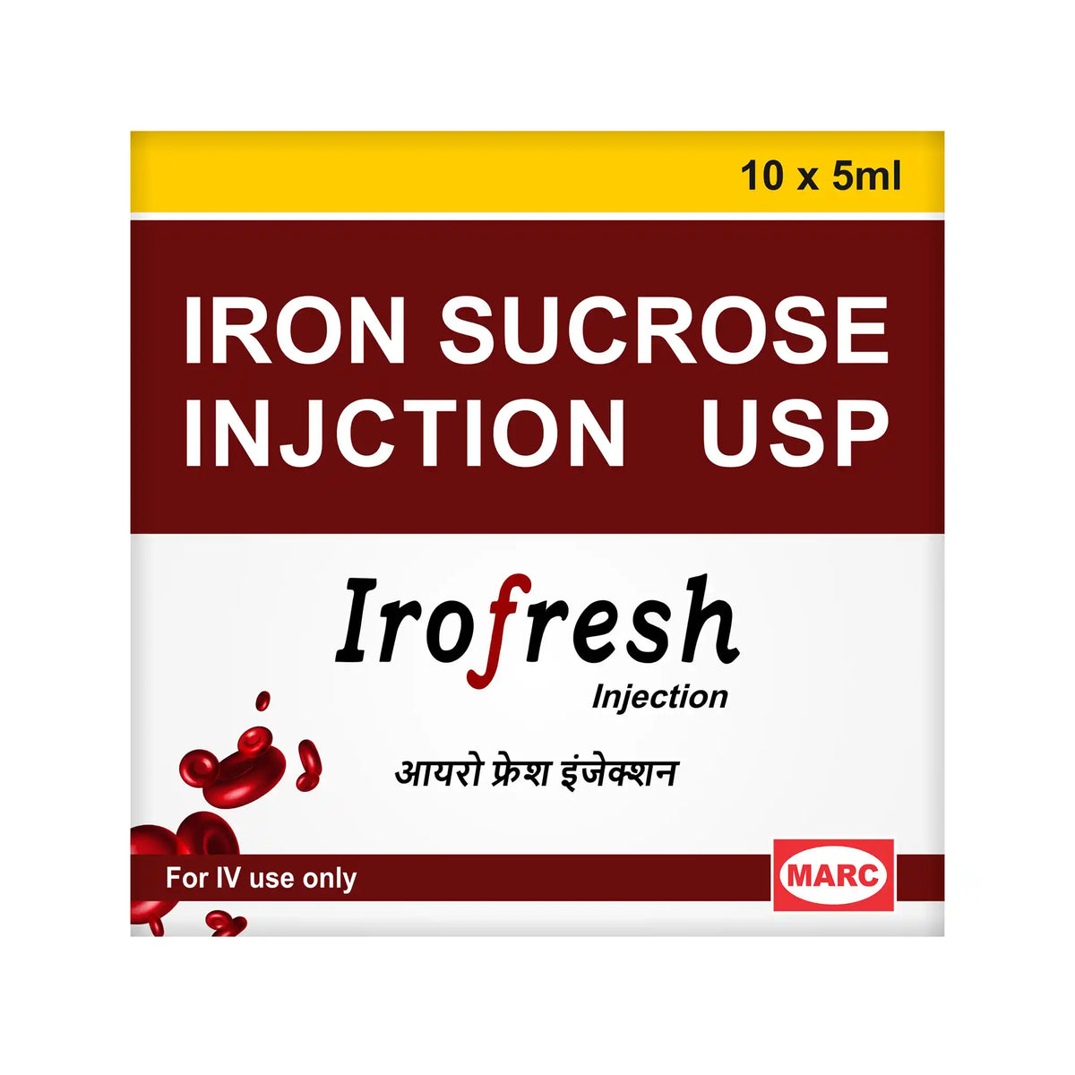 Irofresh Iron Sucrose Injection – Fast Injectable Iron for Severe Anaemia & Deficiency