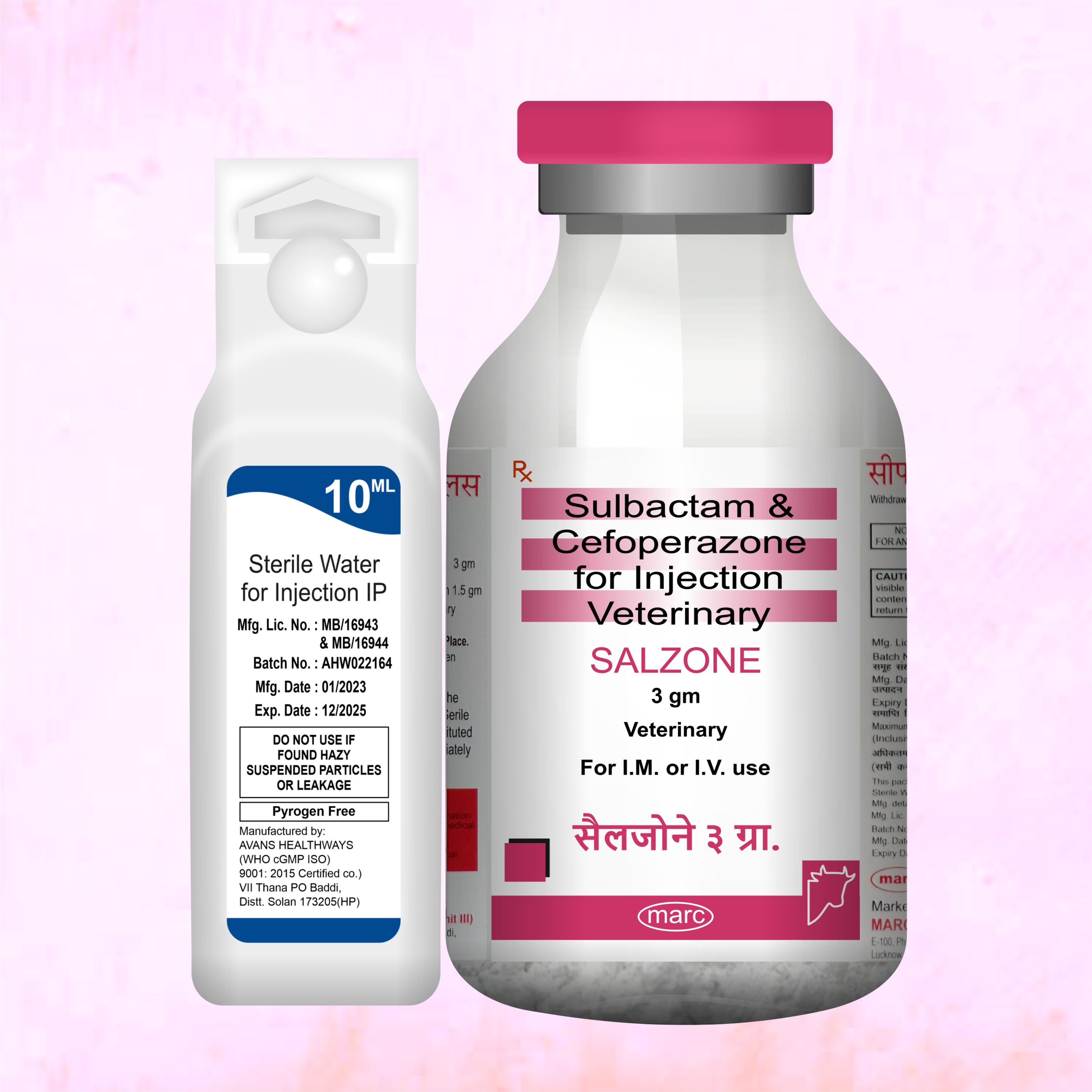 Salzone Injection 3GM – Cefoperazone + Sulbactam Injectable Antibiotic