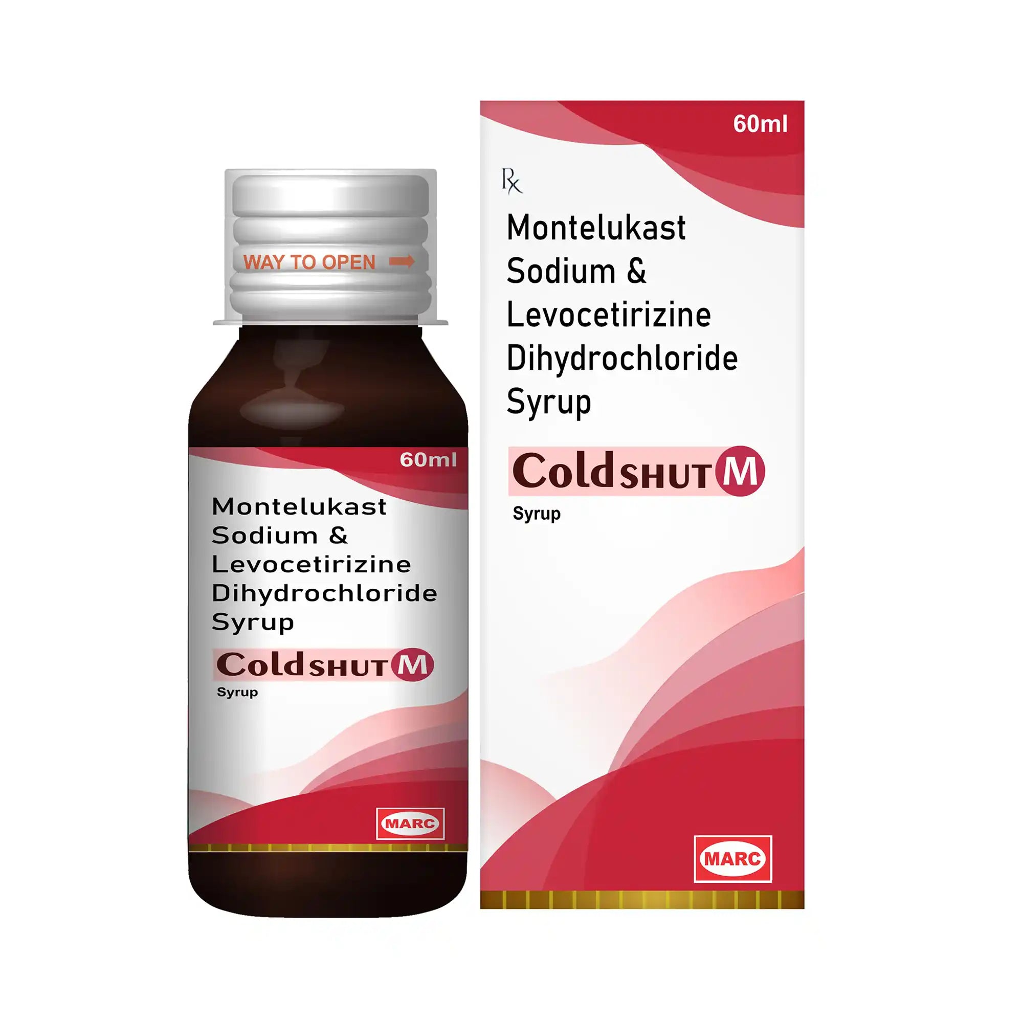 Coldshut-M Syrup – Paracetamol, Phenylephrine & Chlorphenamine Syrup for Cold & Fever in Children