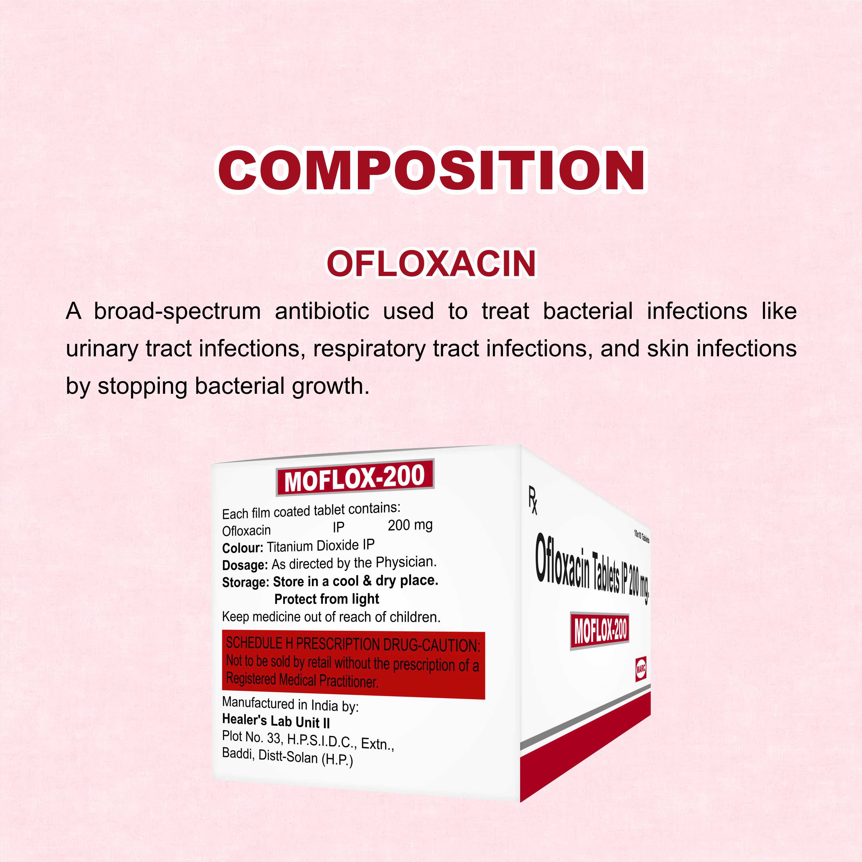 Moflox OZ Tablets – Double-Action Antibiotic for Intestinal & GI Infections (Pack of 2 Strip)