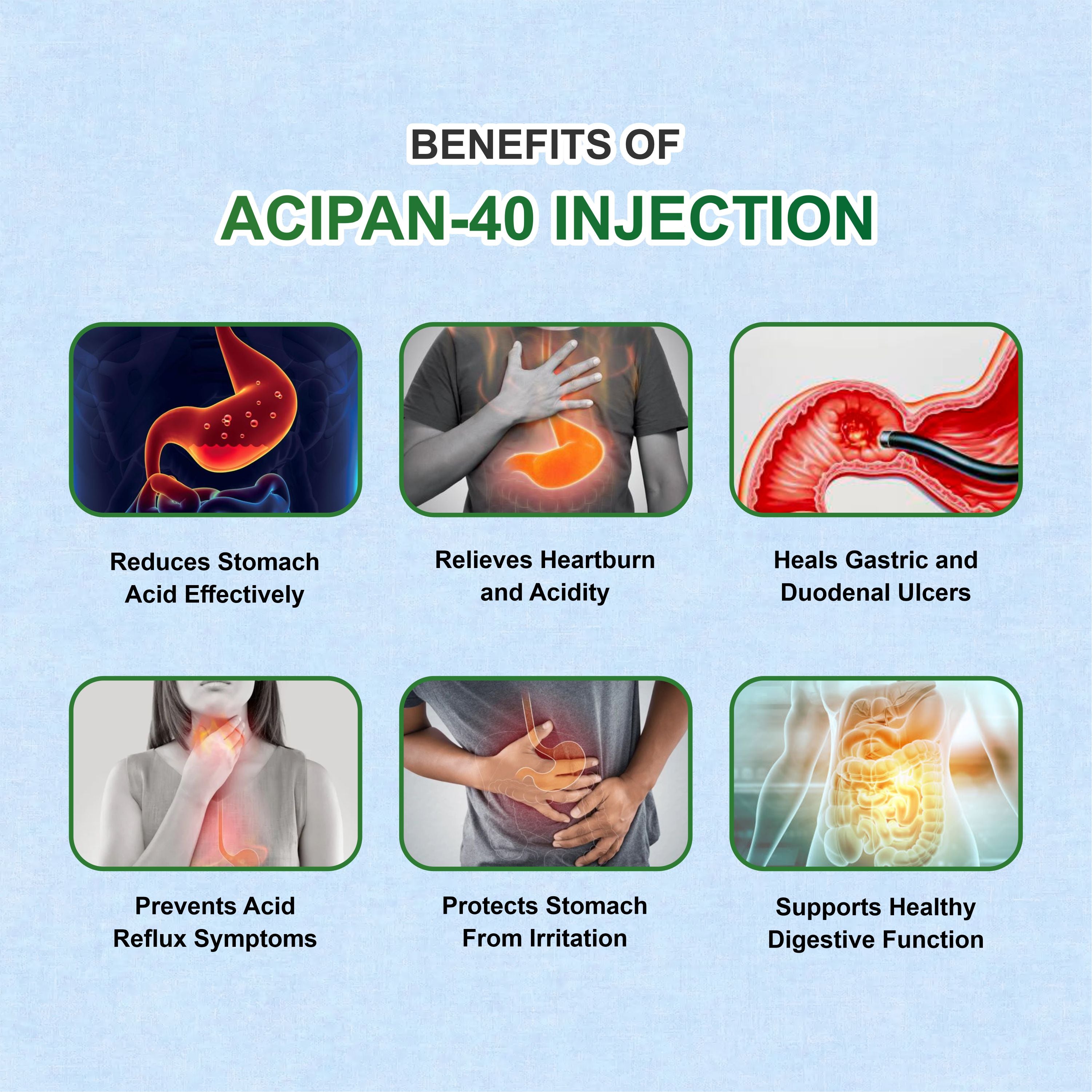 Marc Acipan 40 Injection – Fast Relief from Acidity & Gastric Disorders