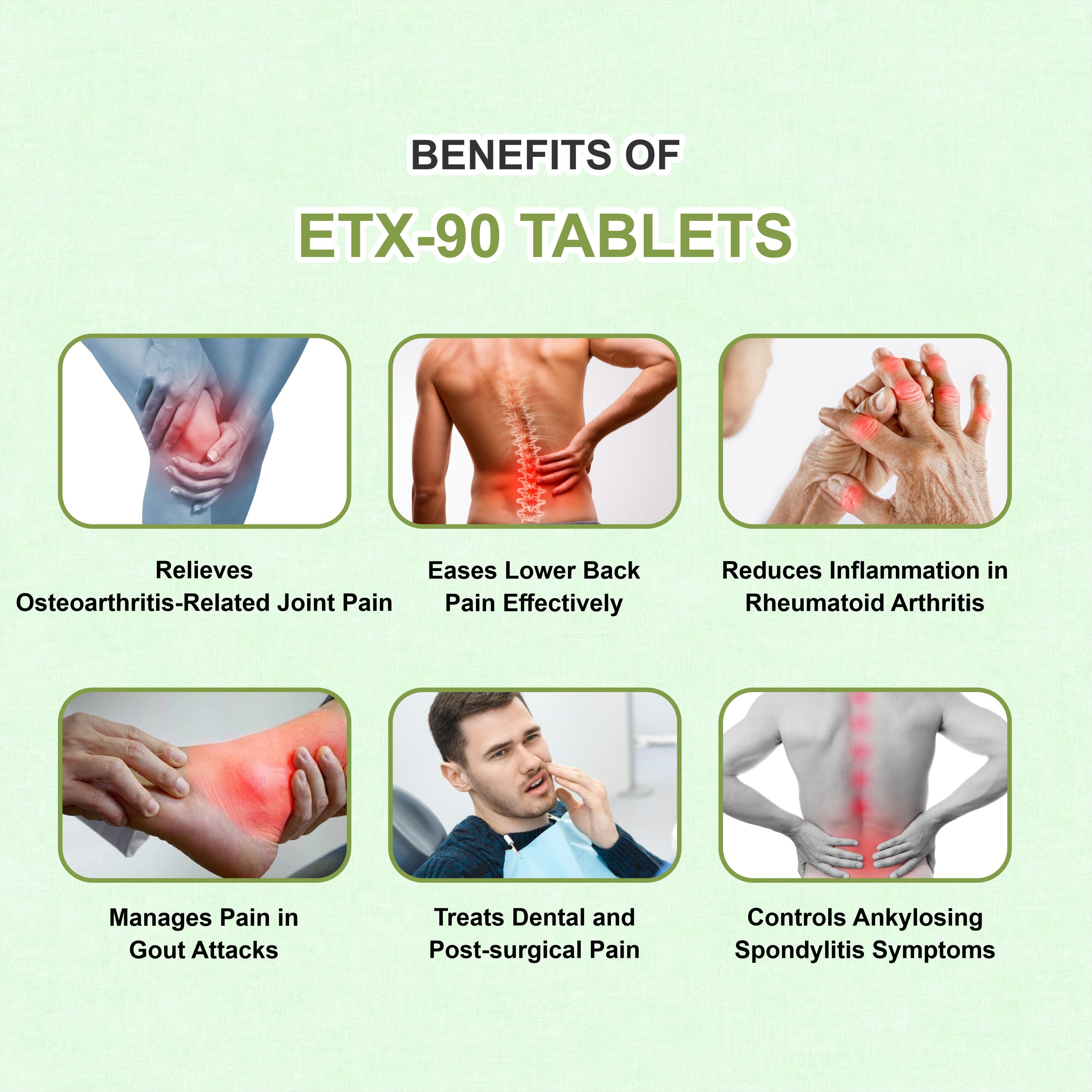 ETX 90 Tablet – Fast & Long-Lasting Joint Pain Relief for Arthritis
