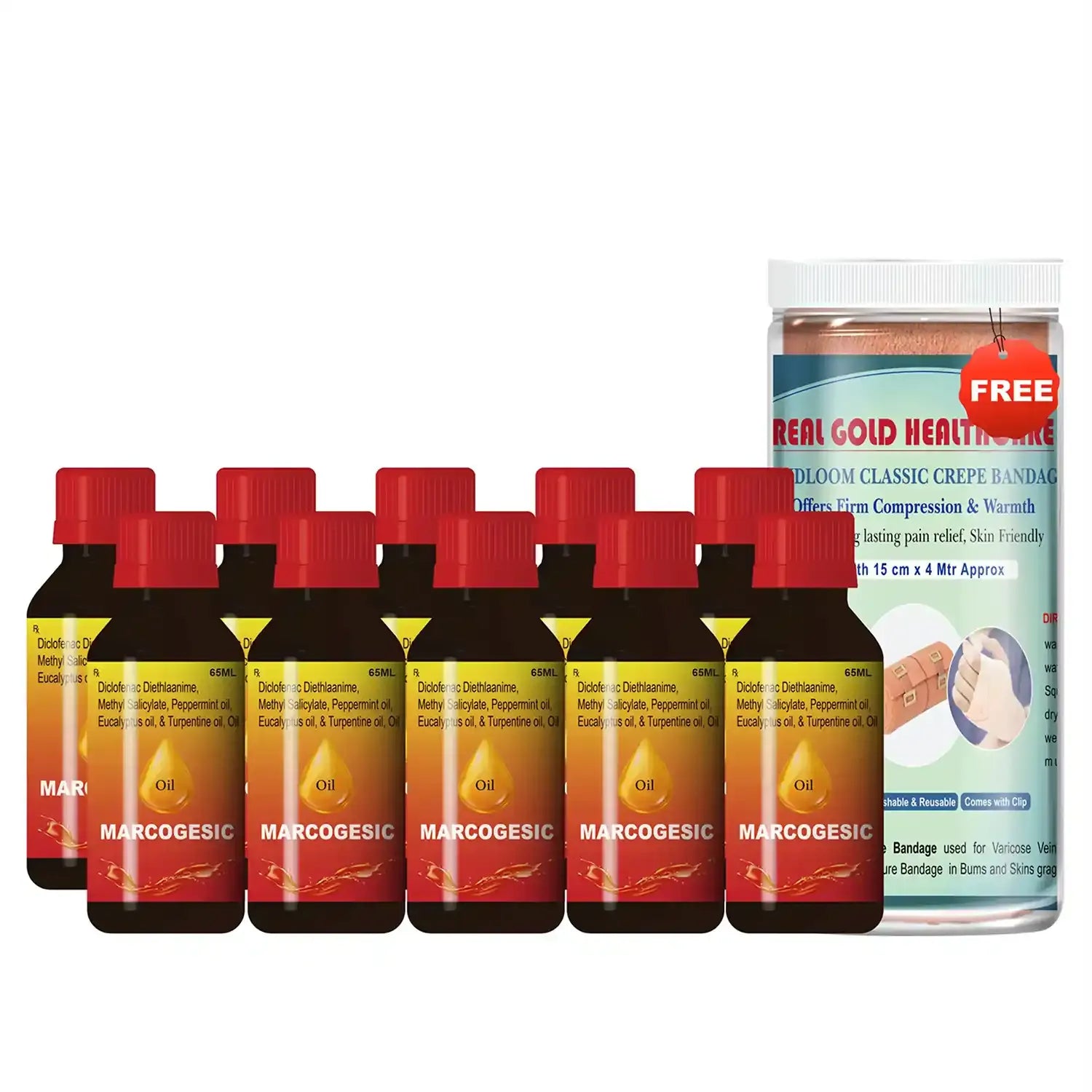 Marcogesic Oil 60ml – Joints and Muscle Pain Relief Oil