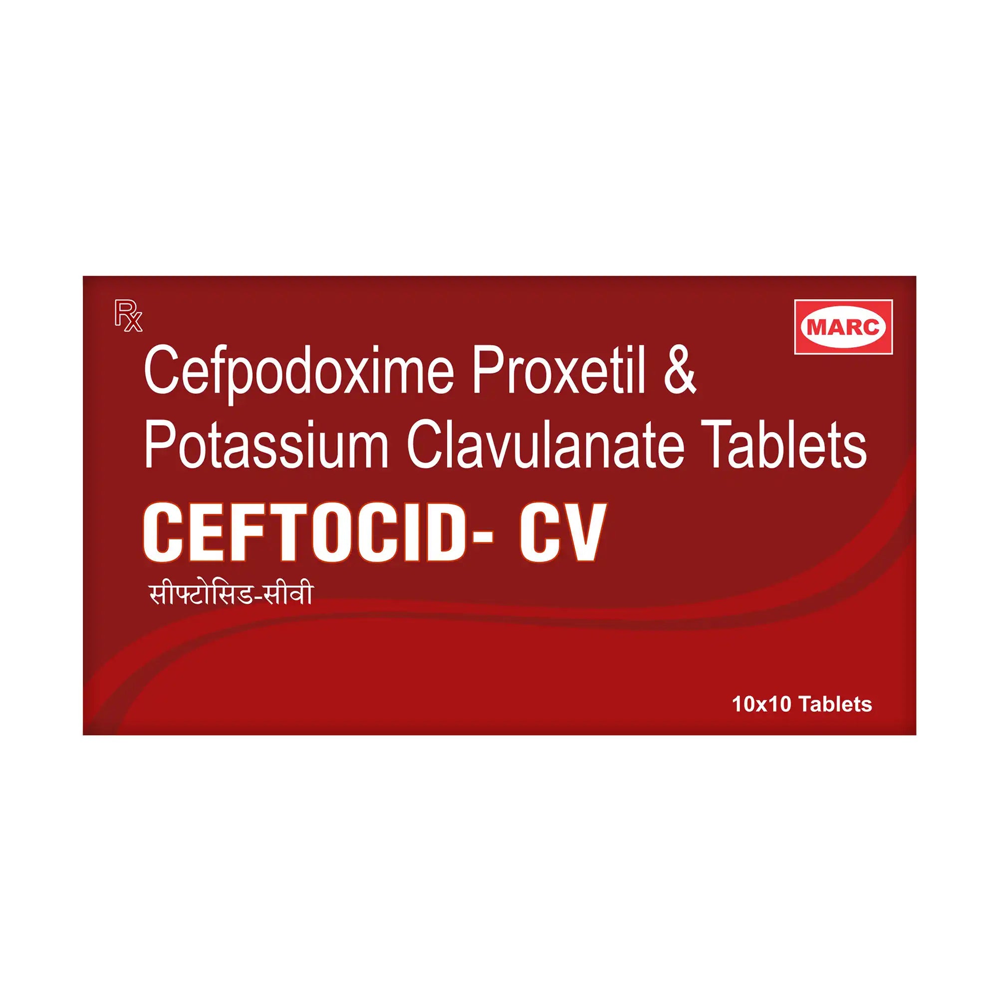 Ceftocid CV Cefpodoxime & Clavulanate Tablet – Resistant Bacterial Infection Treatment