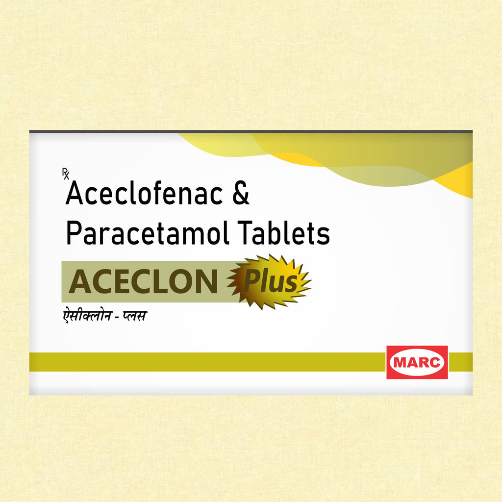 Marc Aceclon Plus Tablet – Dual-Action Pain Relief for Inflammation, Swelling & Fever