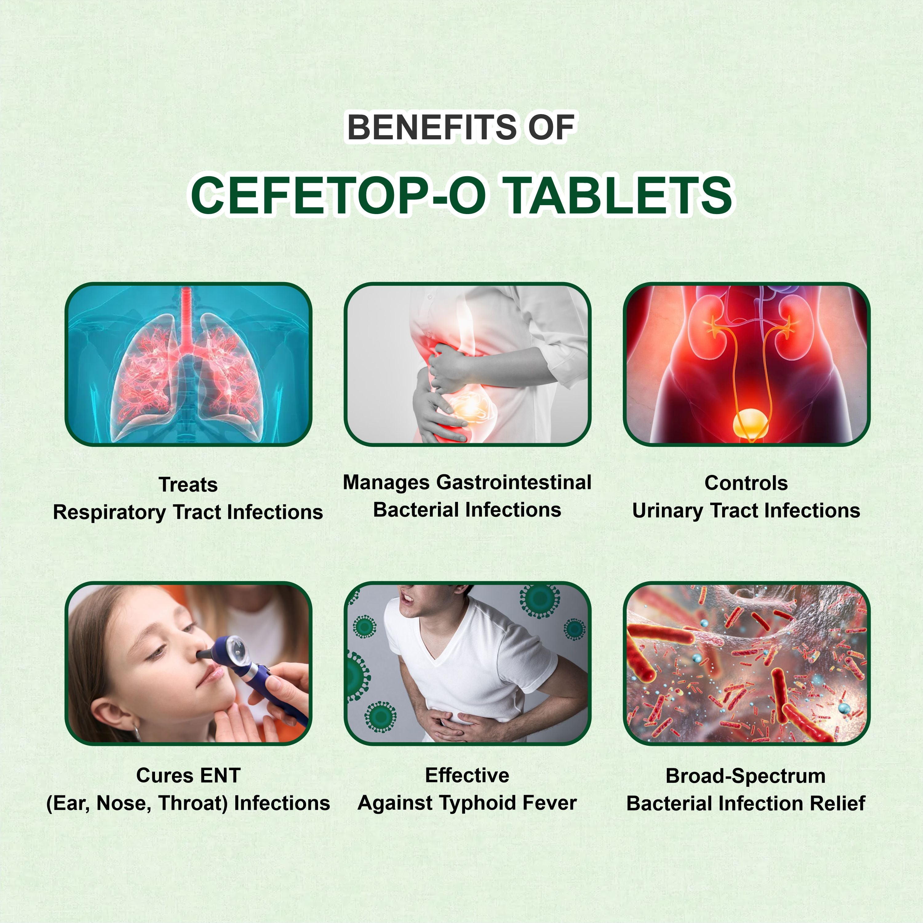 Cefetop O Tablet – Dual-Action Antibiotic for Fast Infection Relief(1 Box)