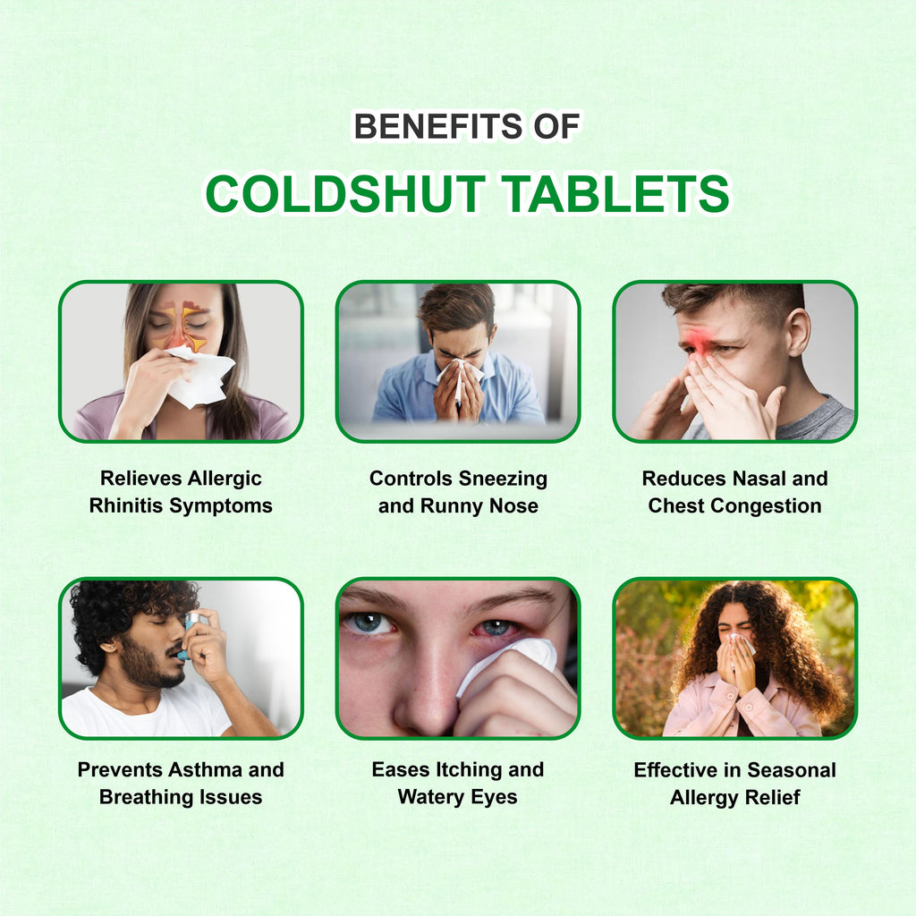 Marc Coldshut Tablets – Triple-Action Relief for Cold, Fever & Nasal Congestion
