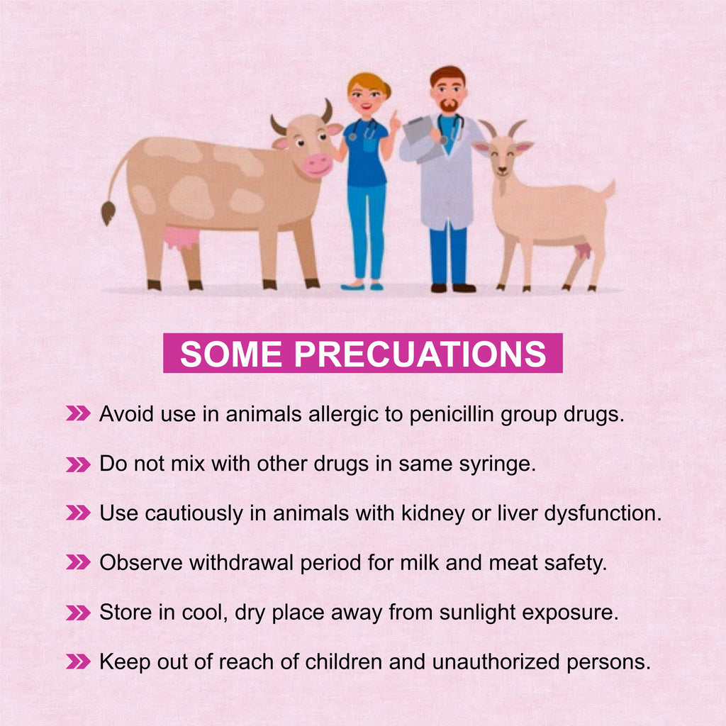 Cloxam Injection 4.5Gm – Fast-Acting Injectable Antibiotic for Livestock Health (Pack of 2)