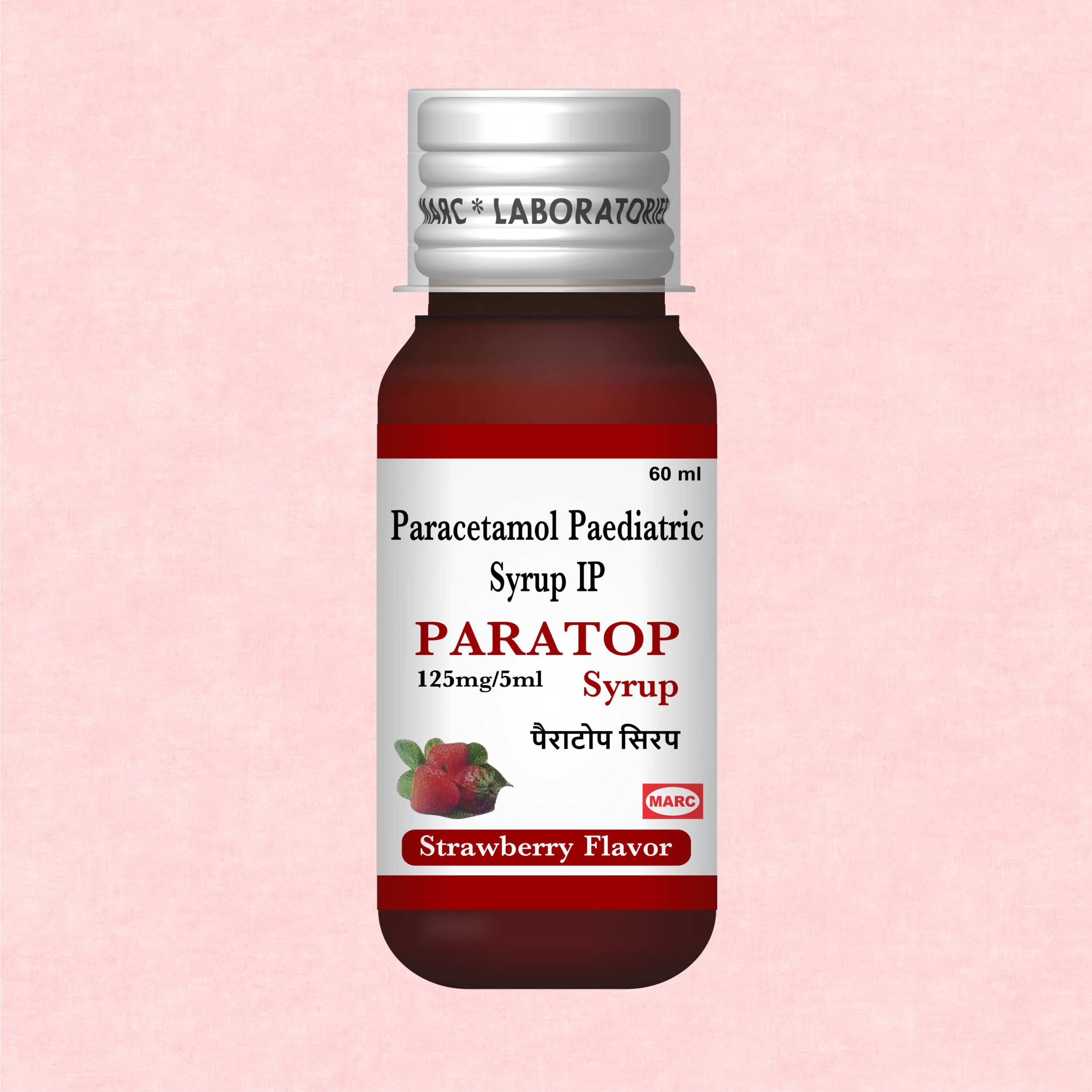 Paratop Paracetamol Syrup 60ml – Fever & Pain Relief Syrup for Children