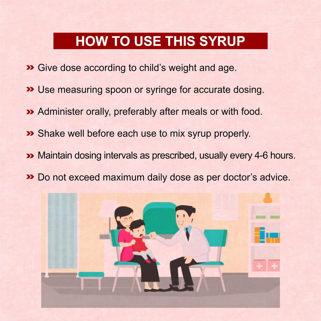 Paratop Paracetamol Syrup 60ml – Fever & Pain Relief Syrup for Children