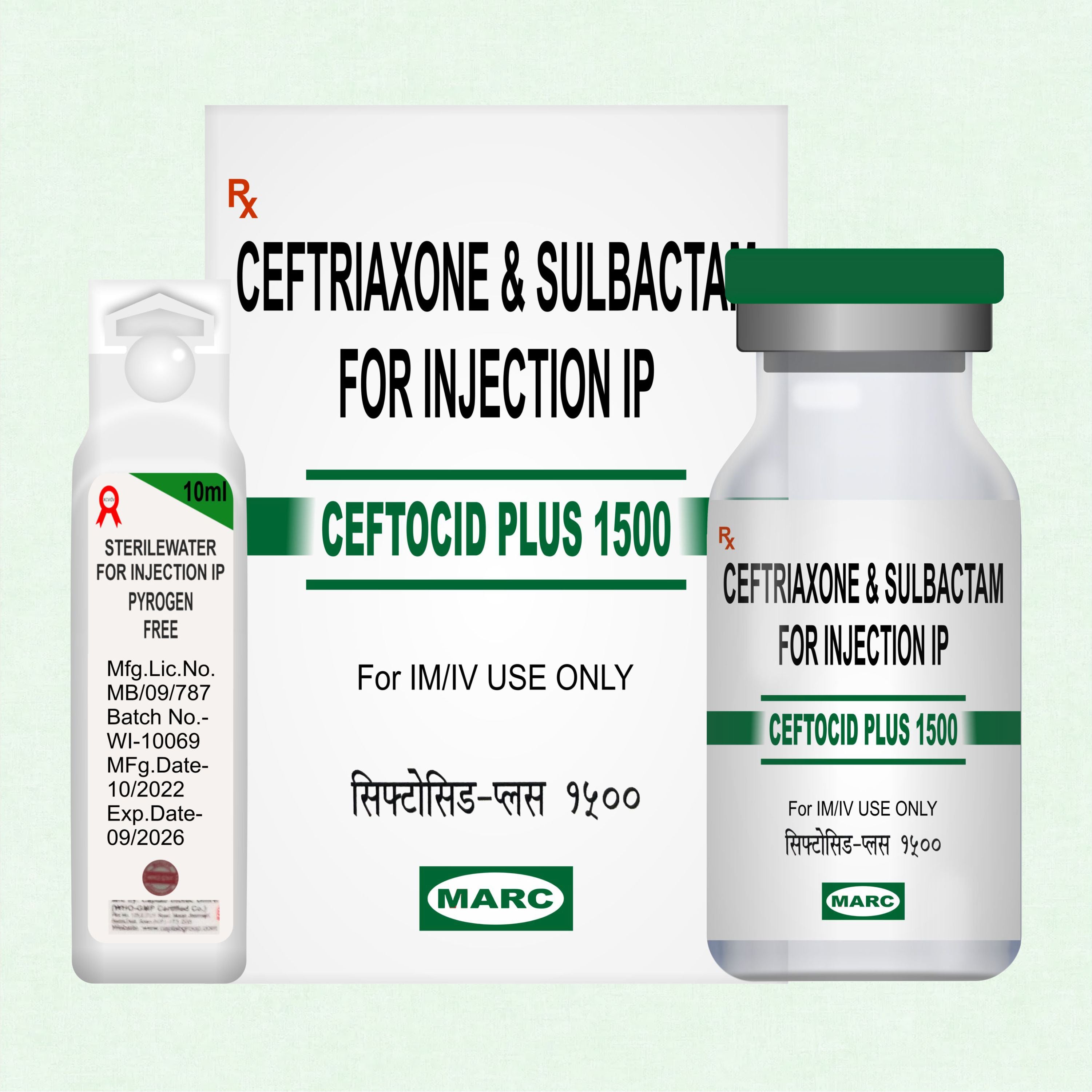 Ceftocid Plus 1500 Injection – Powerful Broad-Spectrum Antibiotic