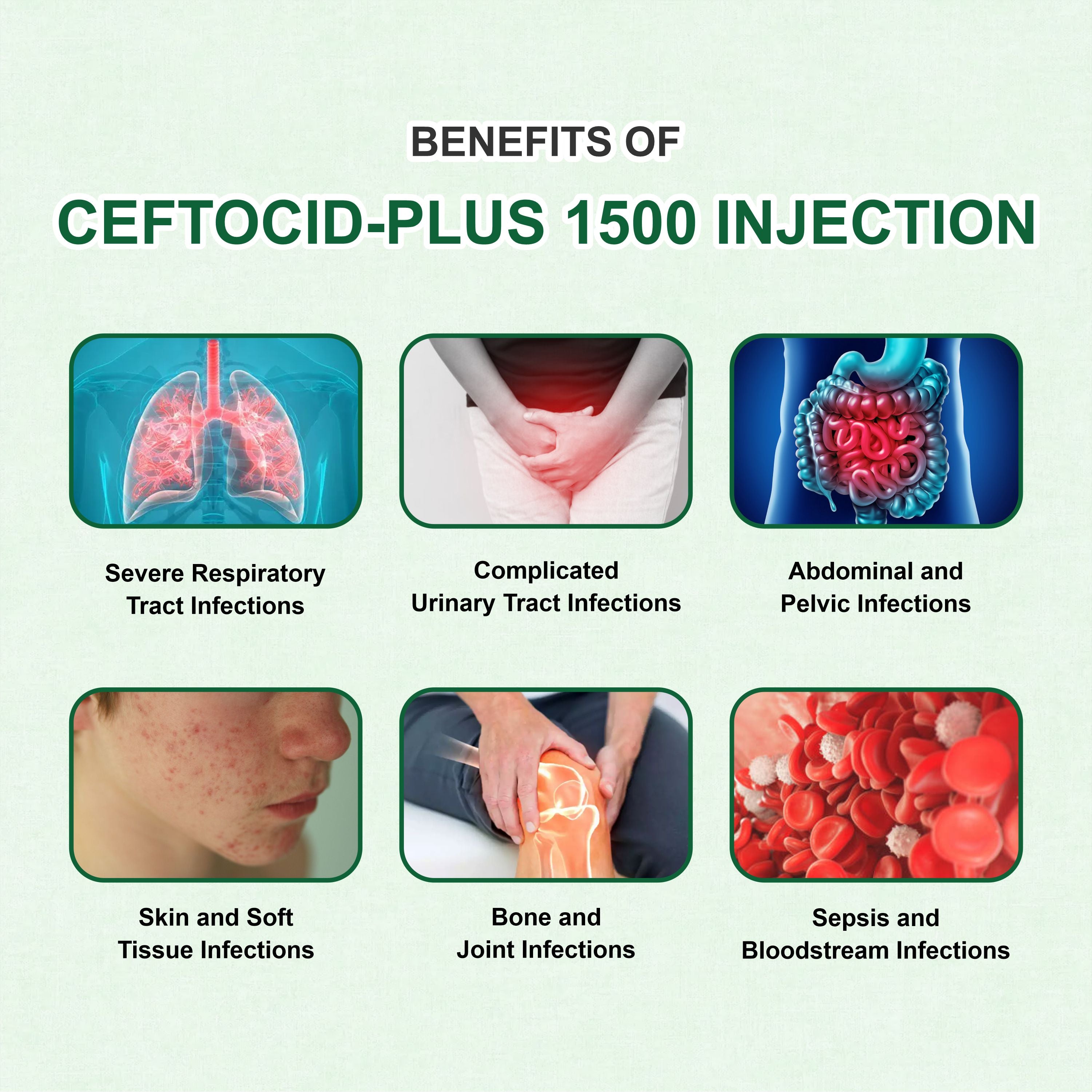 Ceftocid Plus 1500 Injection – Powerful Broad-Spectrum Antibiotic