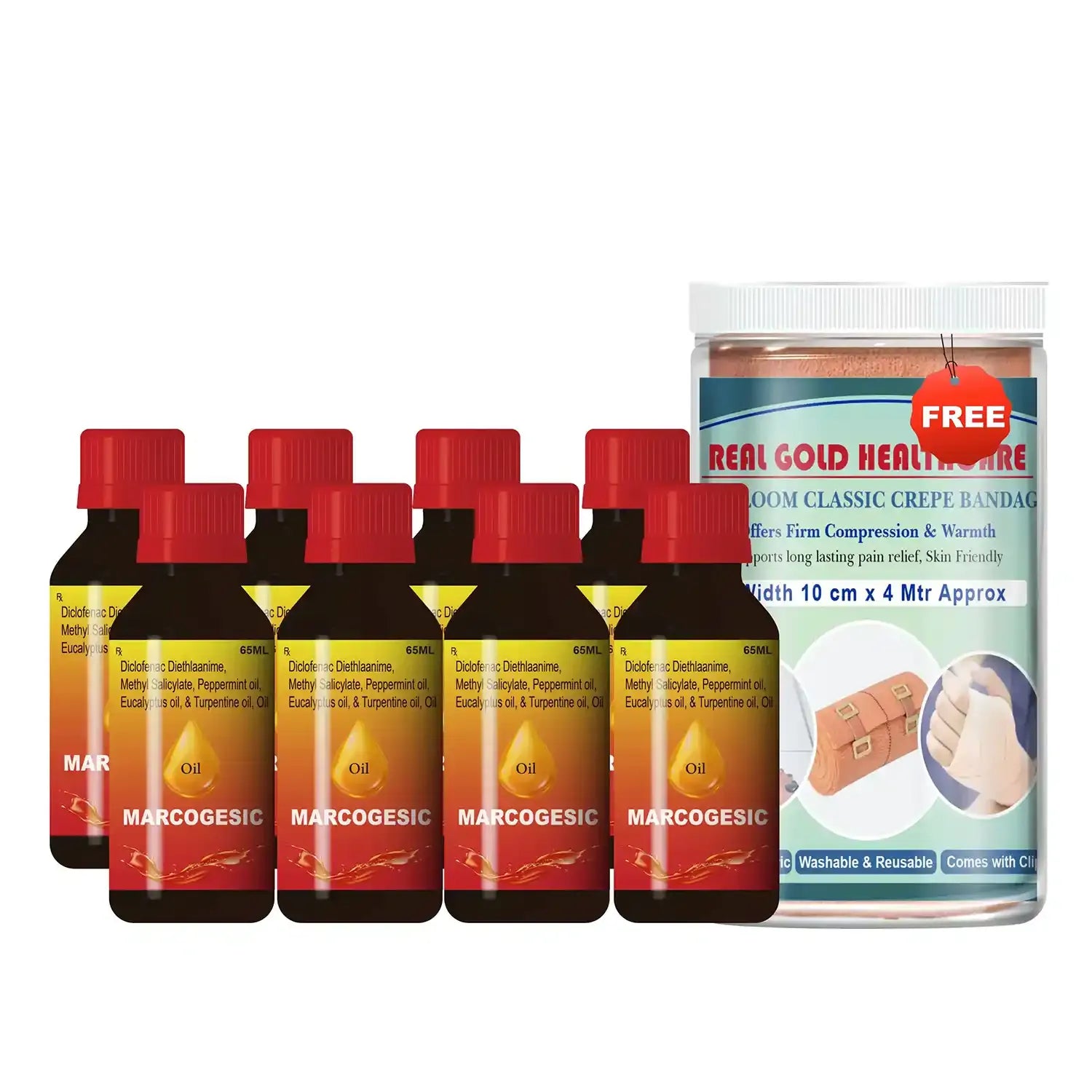 Marcogesic Oil 60ml – Joints and Muscle Pain Relief Oil