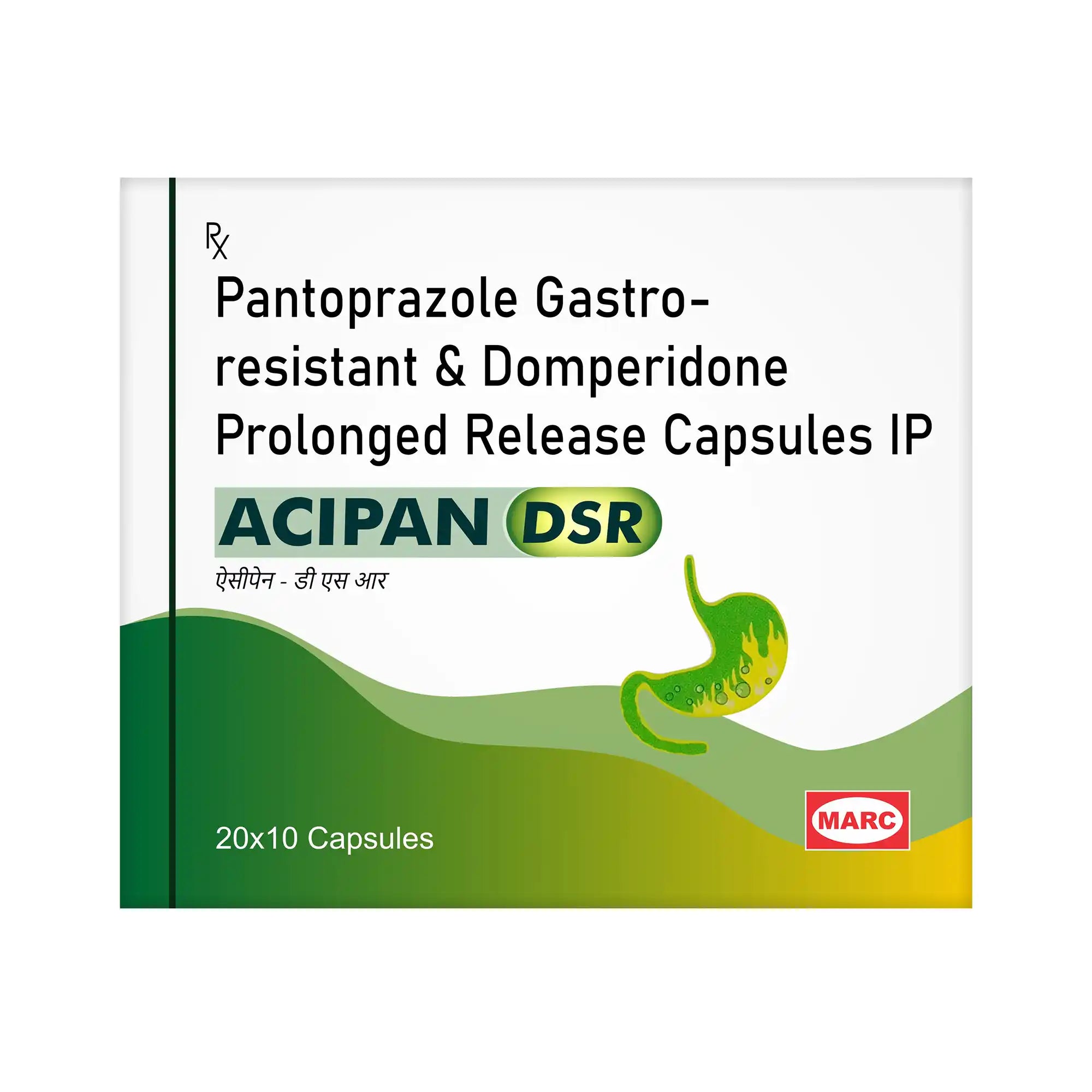 Acipan DSR Pantoprazole & Domperidone Capsule – Complete Acidity, Nausea & GERD Relief