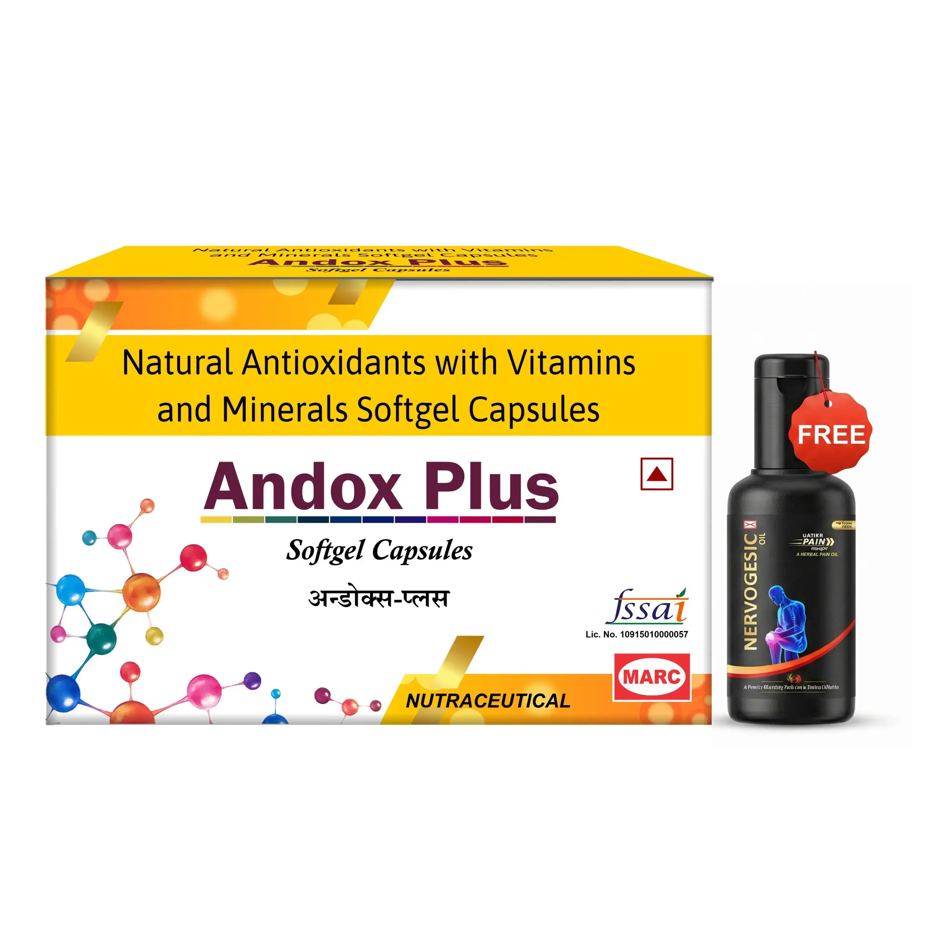 Andox Plus Antioxidant & Multivitamin Tablet – Cell Protection, Stamina & Daily Immunity Boost