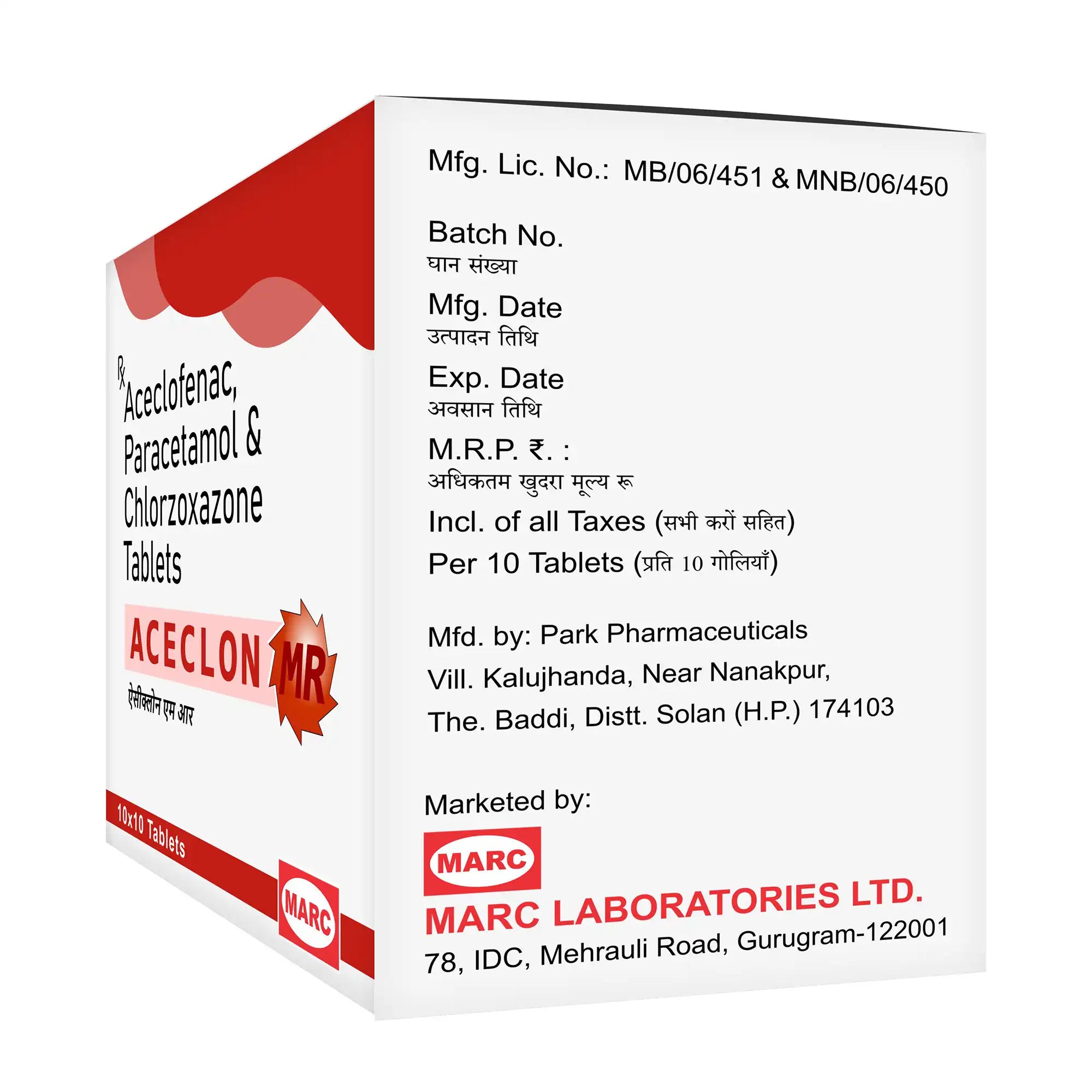 Aceclon MR Aceclofenac Modified Release Tablet – Sustained Joint Pain & Arthritis Relief