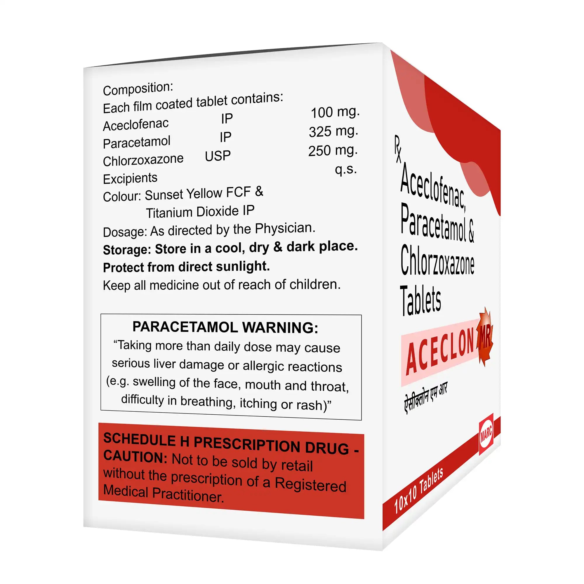 Aceclon MR Aceclofenac Modified Release Tablet – Sustained Joint Pain & Arthritis Relief