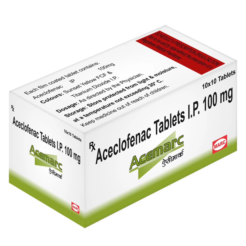 Acemarc Aceclofenac Tablet – Joint Pain, Arthritis & Inflammation Relief