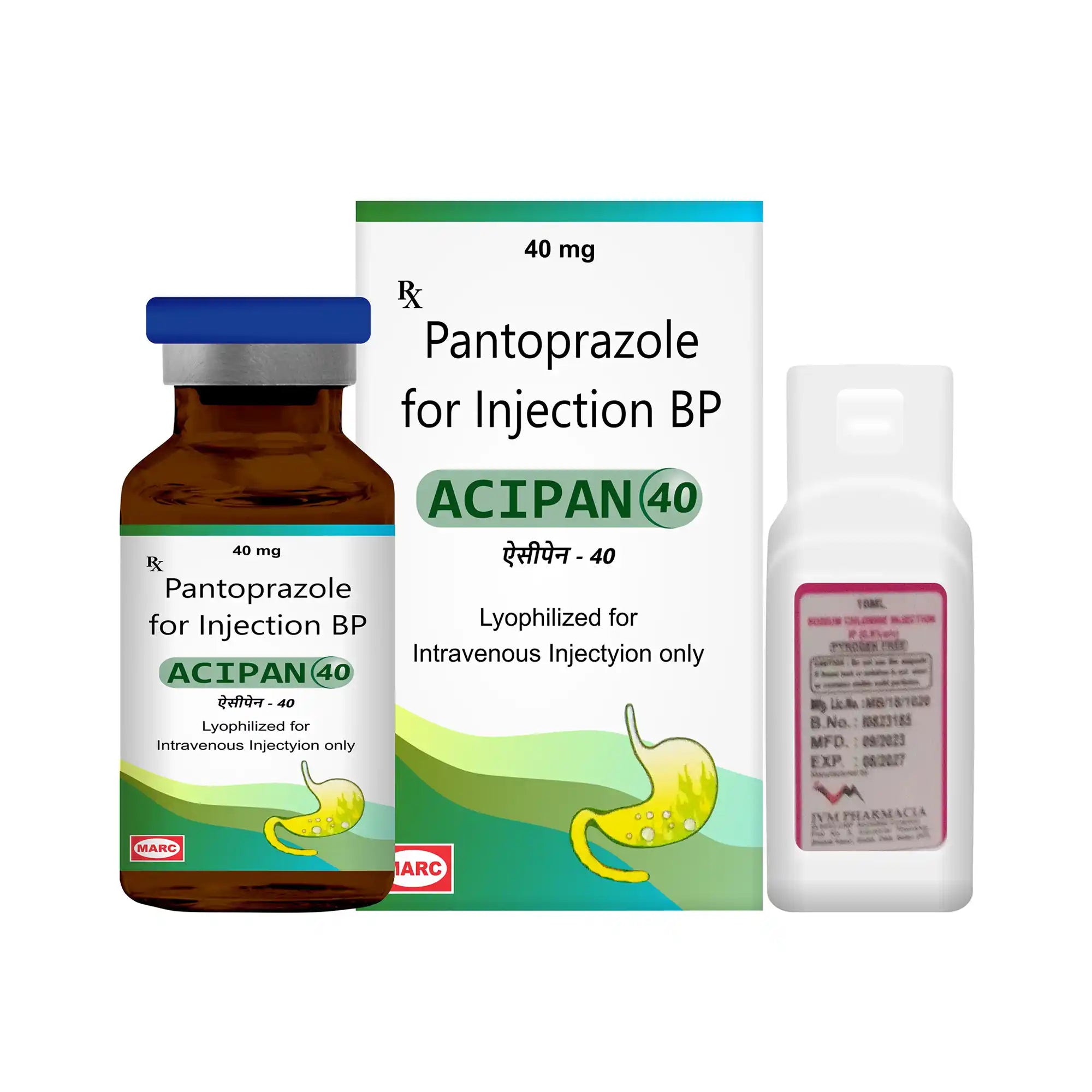 Acipan-40 Pantoprazole 40mg Injection – Hospital-Grade Acid Relief for Severe GERD & Ulcers