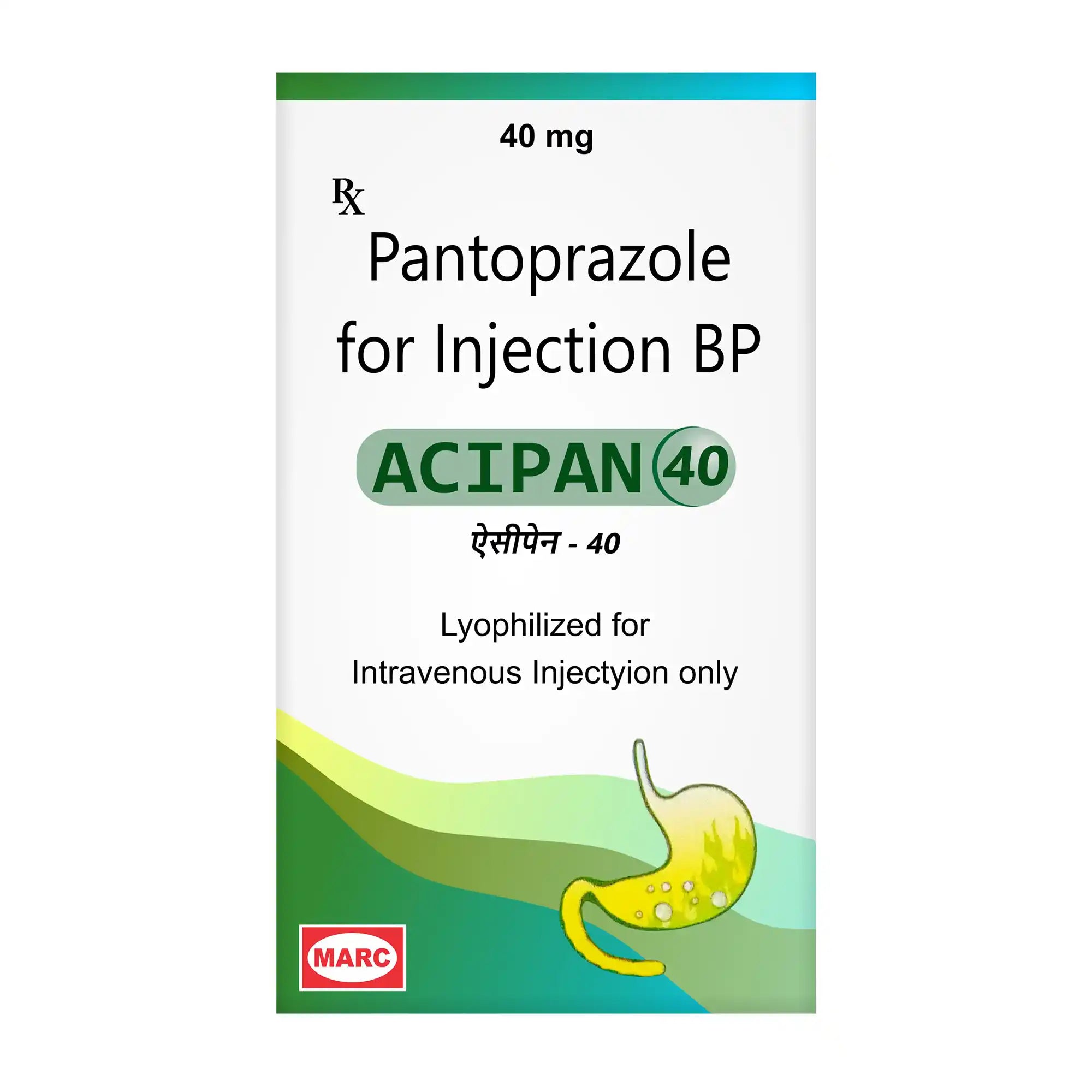 Acipan-40 Pantoprazole 40mg Injection – Hospital-Grade Acid Relief for Severe GERD & Ulcers