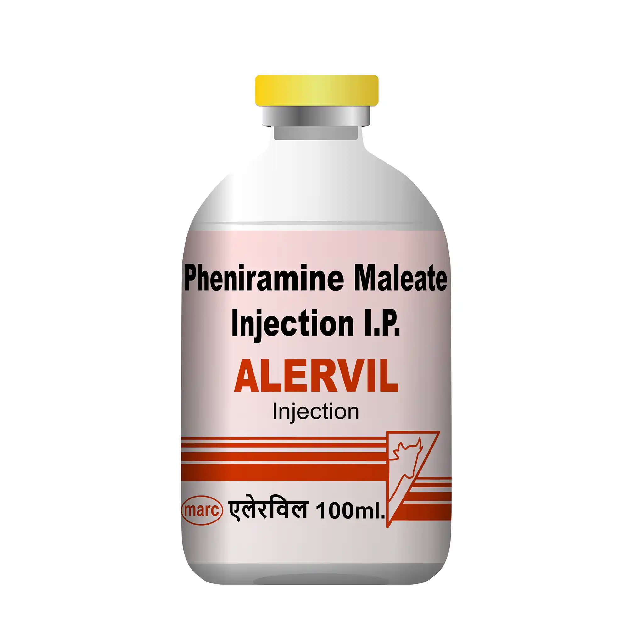 Alervil Veterinary Antihistamine Injection 100ml – Bulk Allergy Relief for Livestock Herds