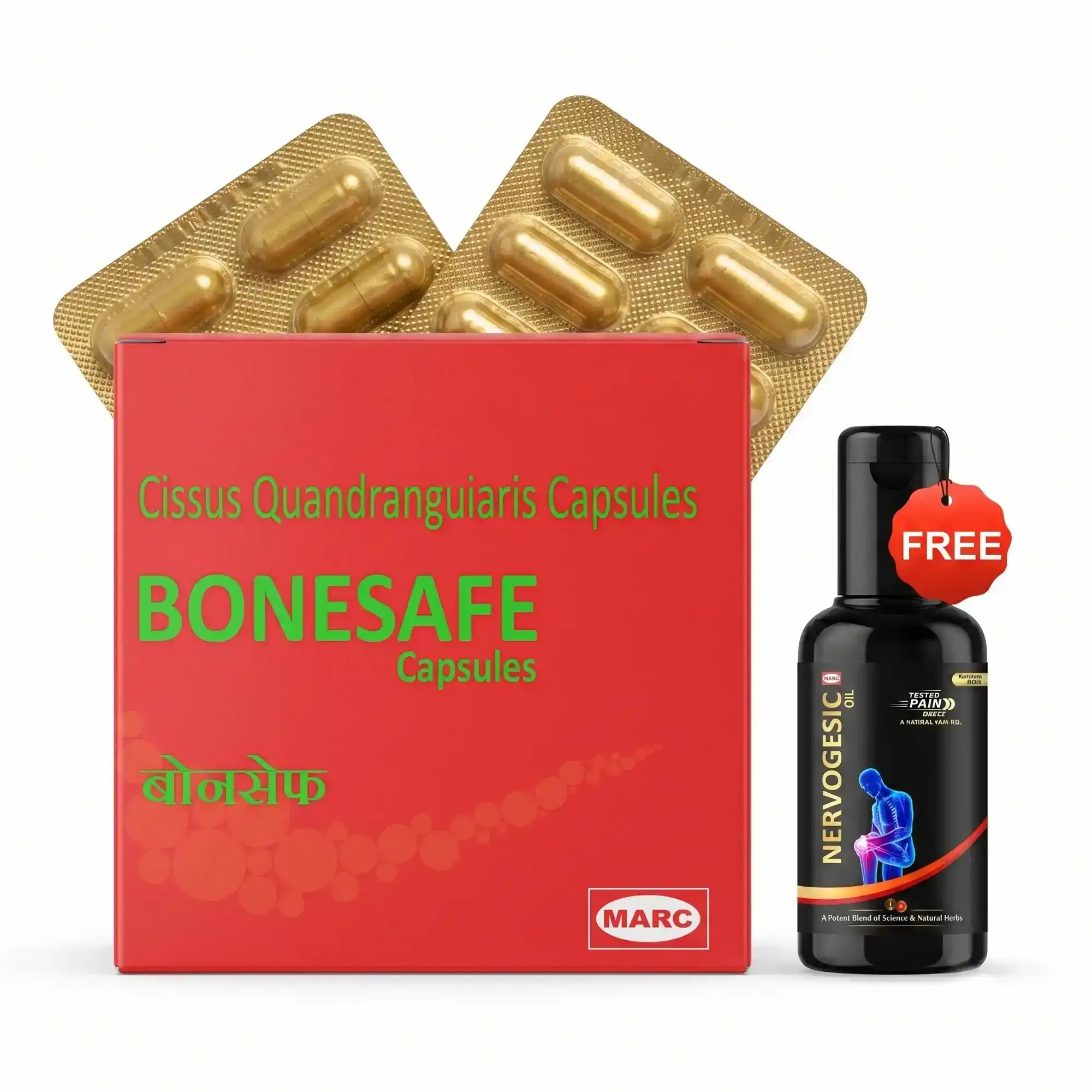 Bonesafe 500mg Capsule – Calcium Supplement for Bone Strength