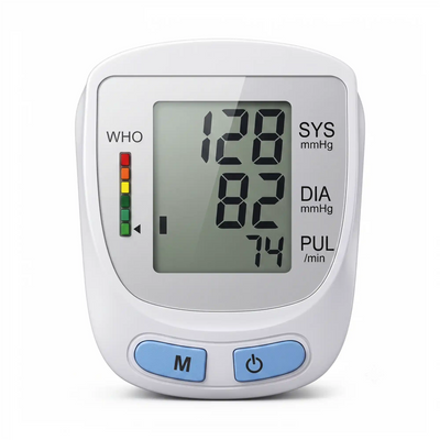 Digital Blood Pressure Monitor – Wrist BP Monitor for Daily Heart Health Tracking