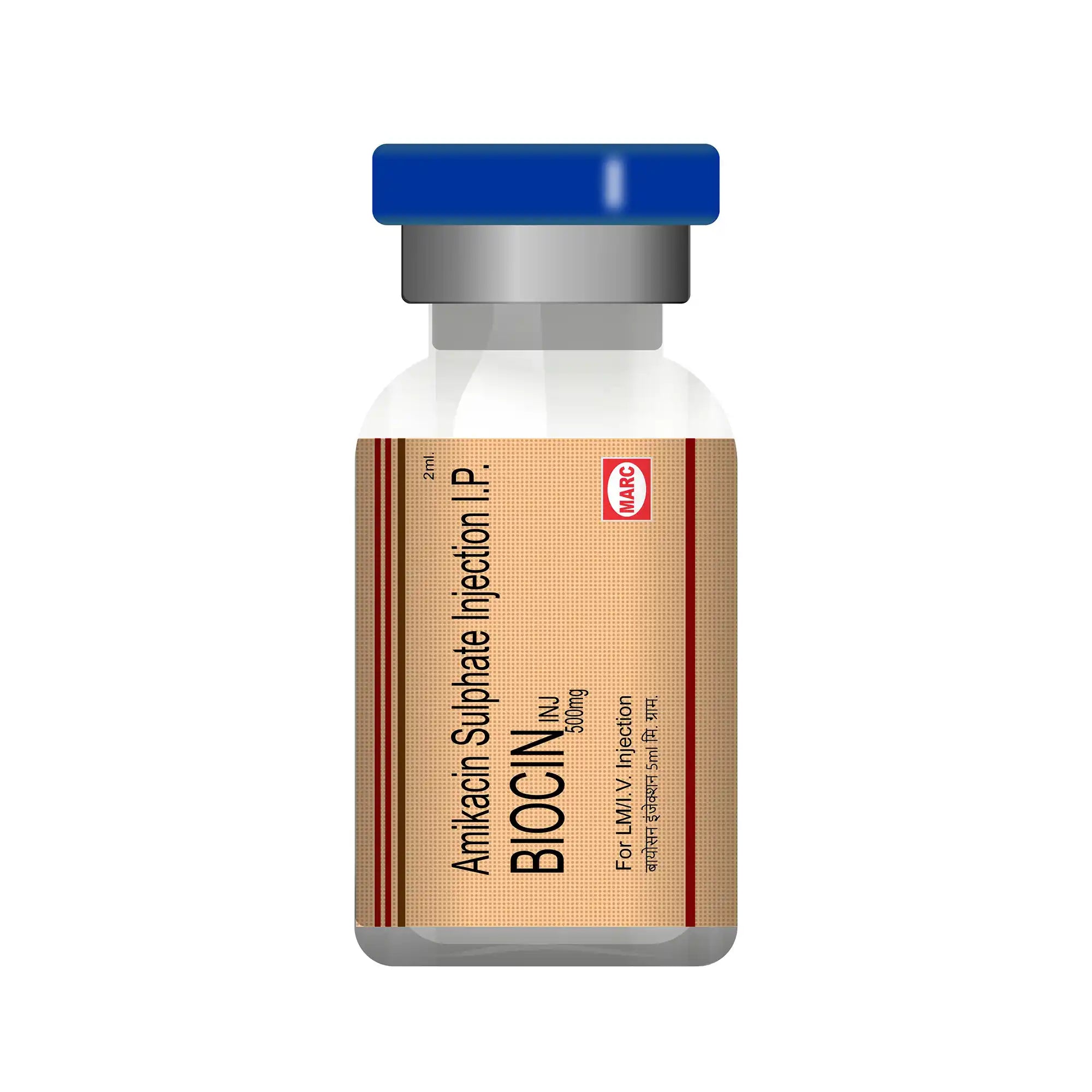 Biocin Injection 500mg – Aminoglycoside Antibiotic for Serious Bacterial Infections