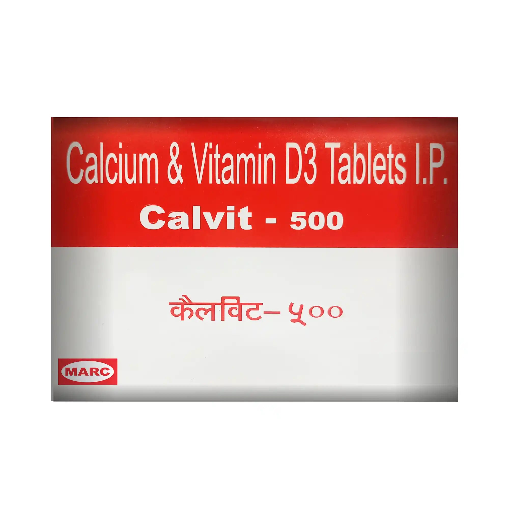 Calvit 500 Tablet – Calcium & Vitamin D for Elderly Bone Health & Osteoporosis