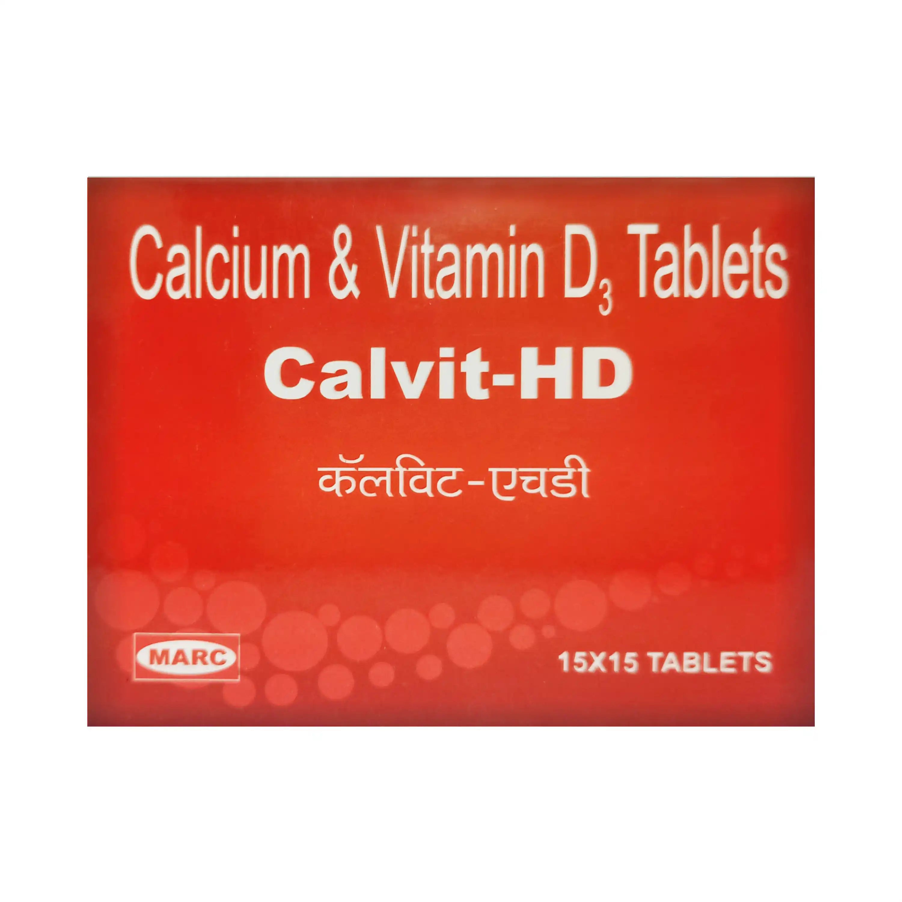 Calvit HD Tablet – High Dose Calcium for Hypocalcemia & Bone Disorders