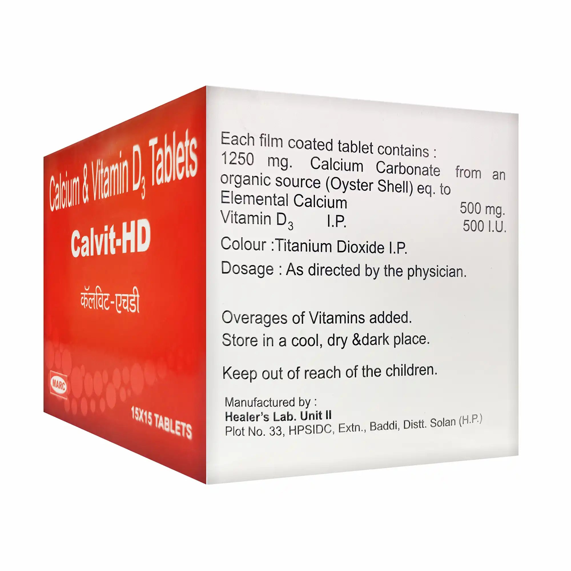Calvit HD Tablet – High Dose Calcium for Hypocalcemia & Bone Disorders