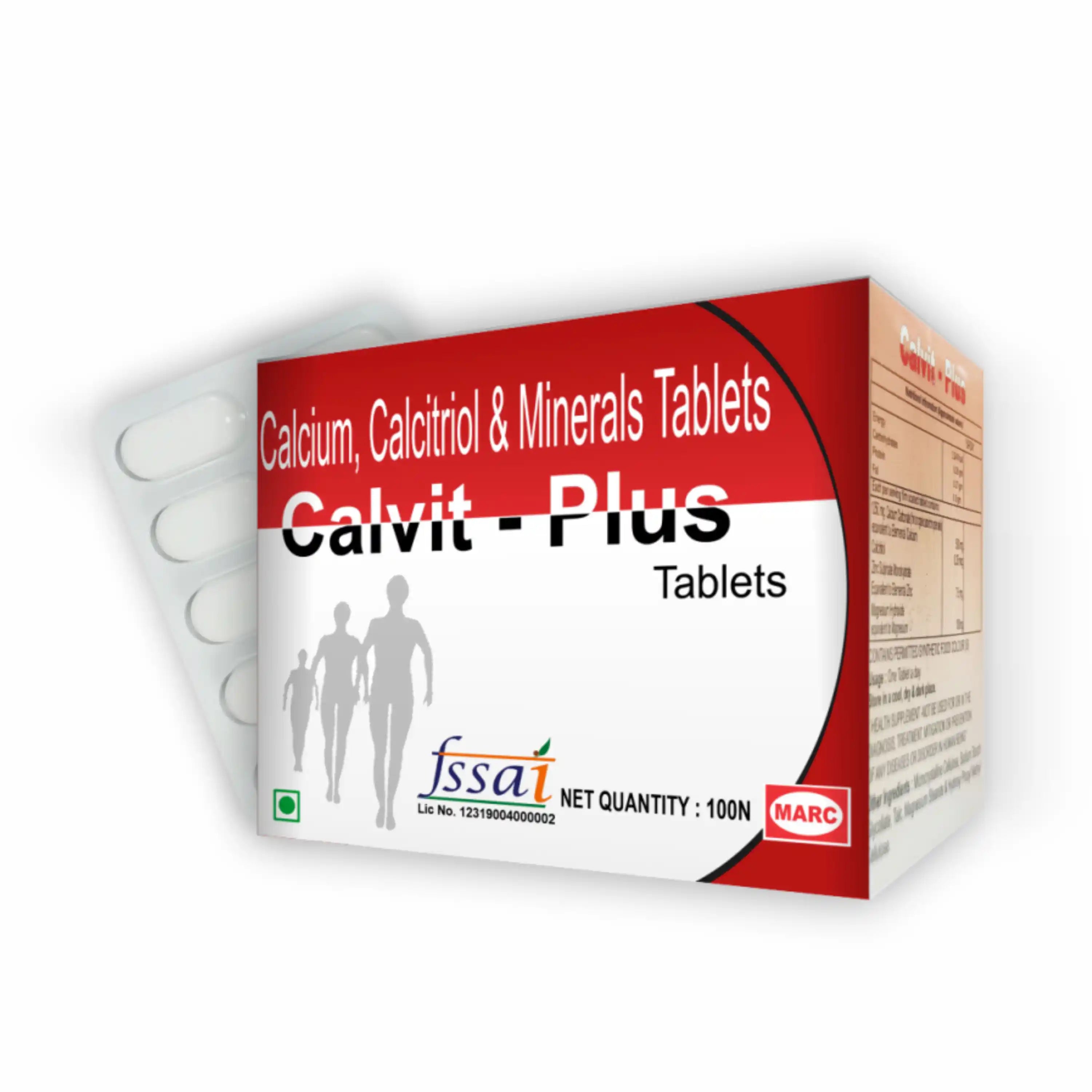 Calvit Plus Tablet – Calcium, Vitamin D3 & Minerals for Complete Bone Health