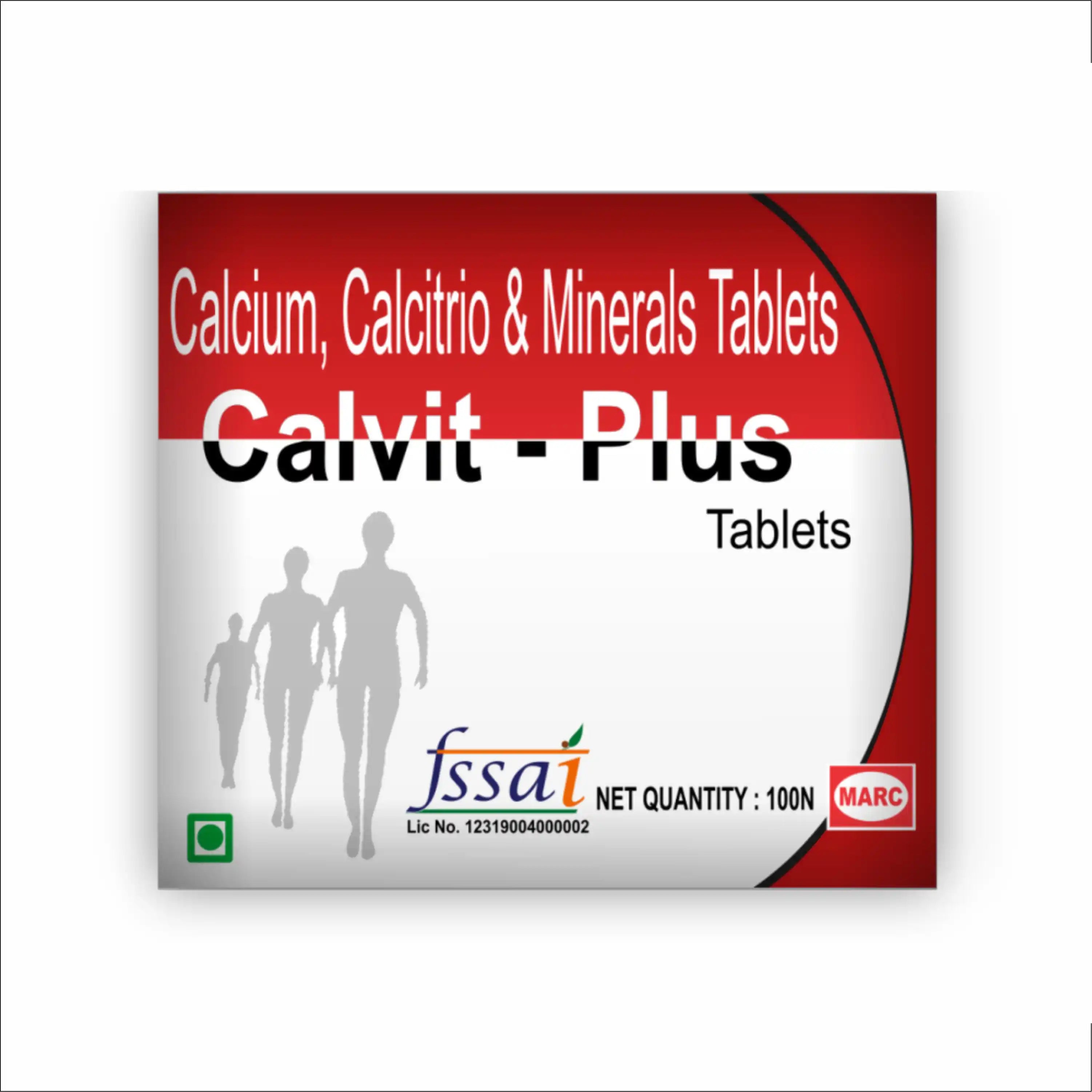 Calvit Plus Tablet – Calcium, Vitamin D3 & Minerals for Complete Bone Health