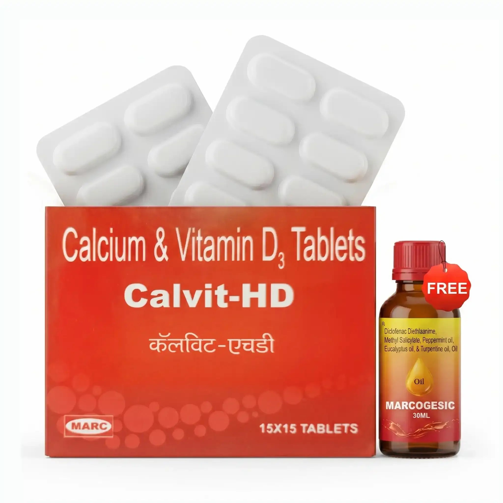 Calvit HD Tablet – High Dose Calcium & Vitamin D for Bone Disorders
