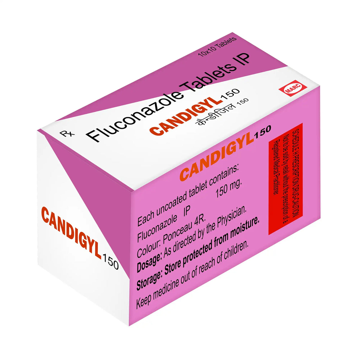 Candigyl-150 Fluconazole 150mg Tablet – Vaginal, Oral & Systemic Fungal Infection Treatment