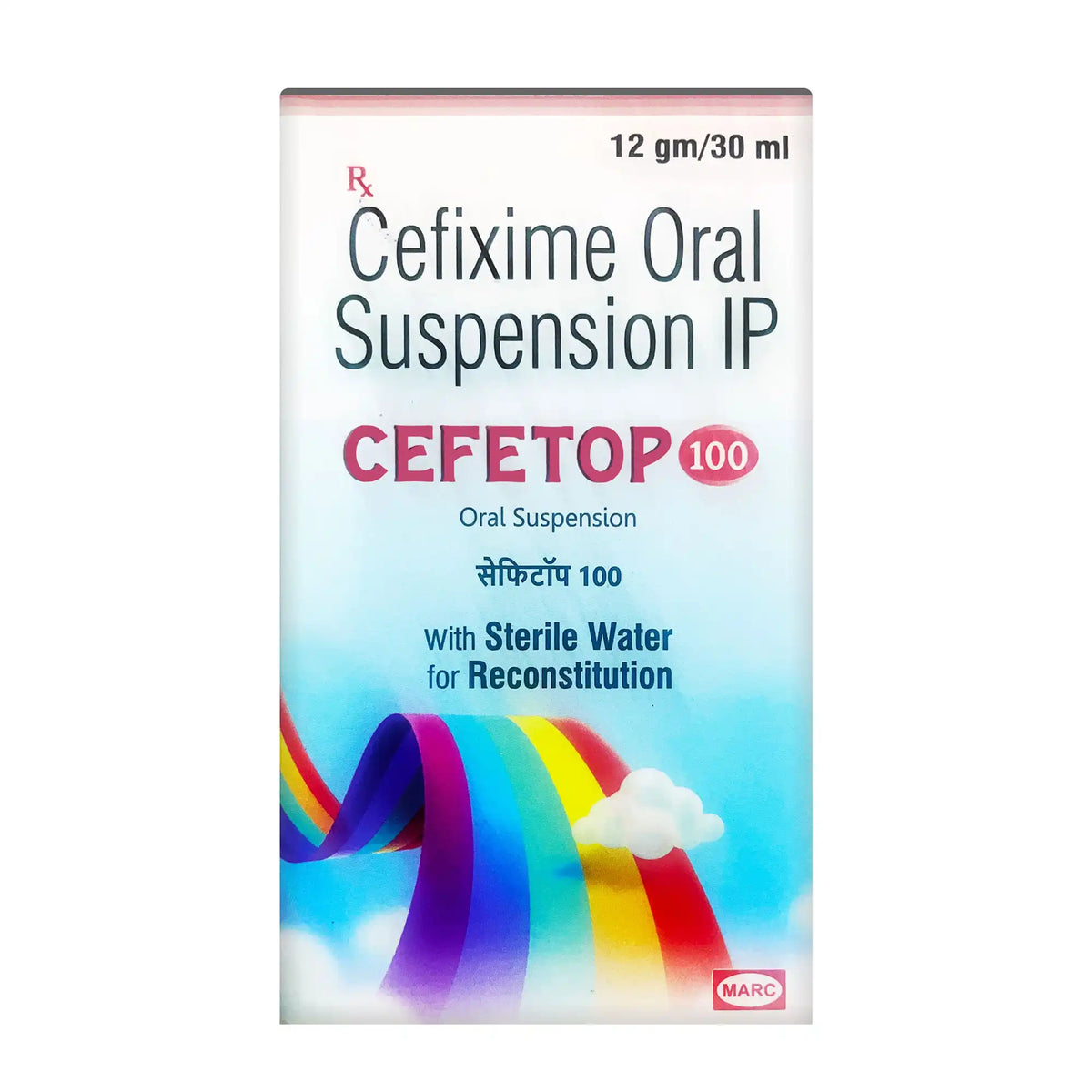 Ceftop 100-Cefixime Oral Suspension: An antibiotic medicine that helps treat bacterial infections of the respiratory tract, ear, throat, lungs and urinary tract,