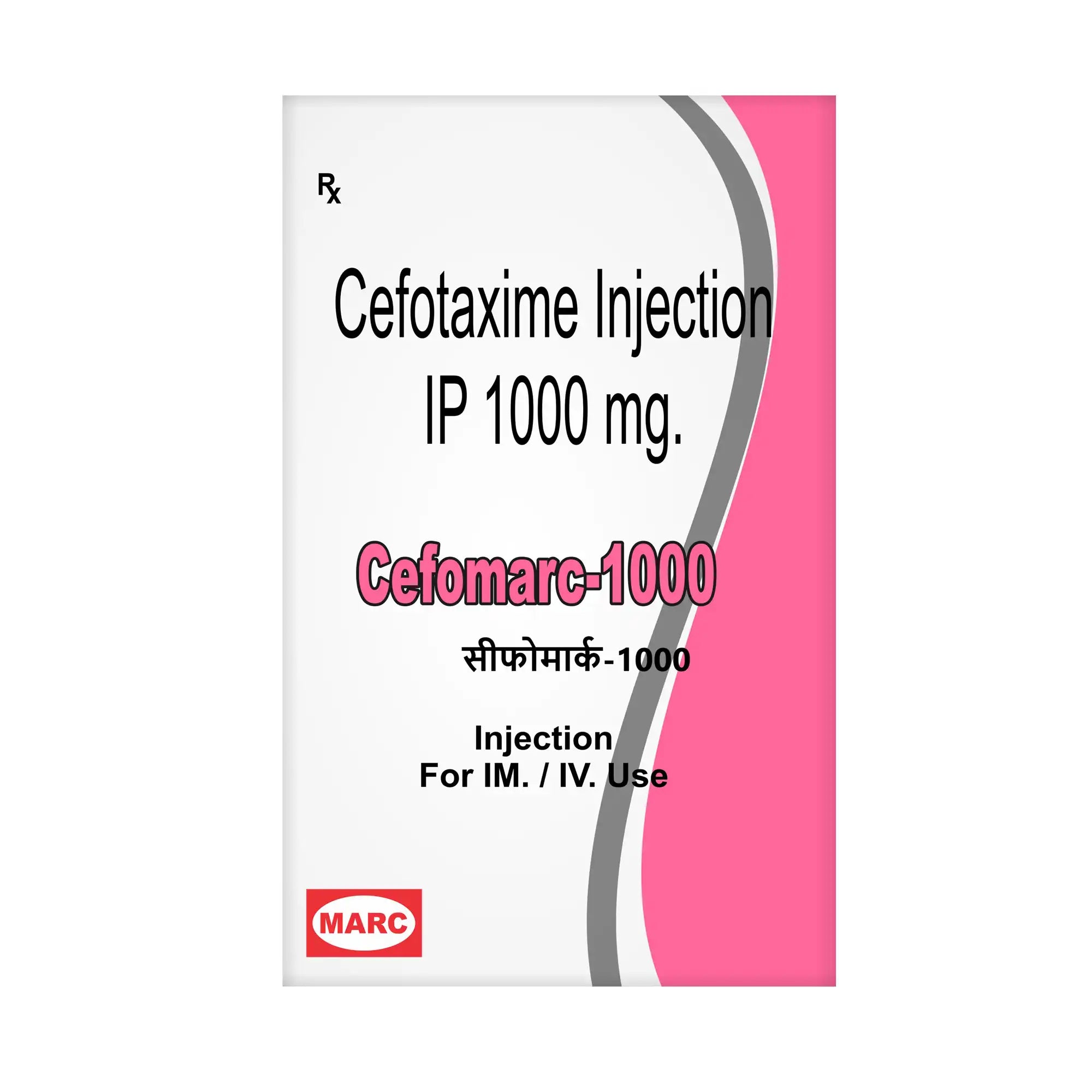 Cefomarc-1000 Ceftriaxone 1gm Injection – Hospital-Grade Antibiotic for Severe Infections