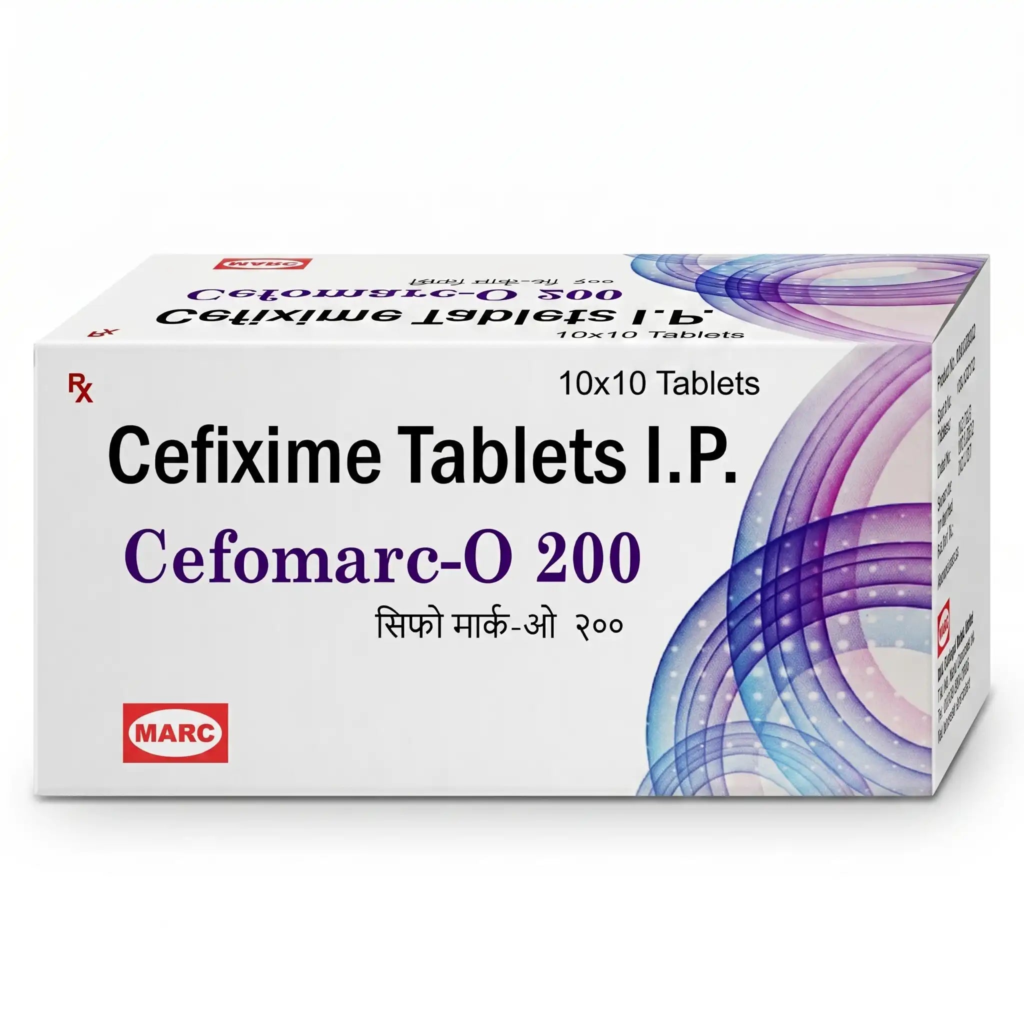 Cefomarc-O 200 Cefpodoxime & Ofloxacin Tablet – UTI, Respiratory & Skin Infection Treatment