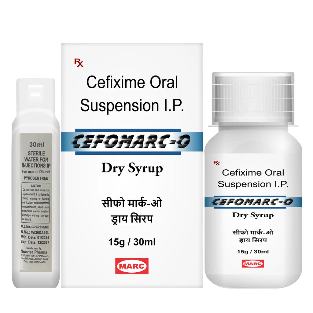 Cefomarc O Dry Syrup – Gentle Yet Powerful Antibiotic for Children ( Pack of 6)