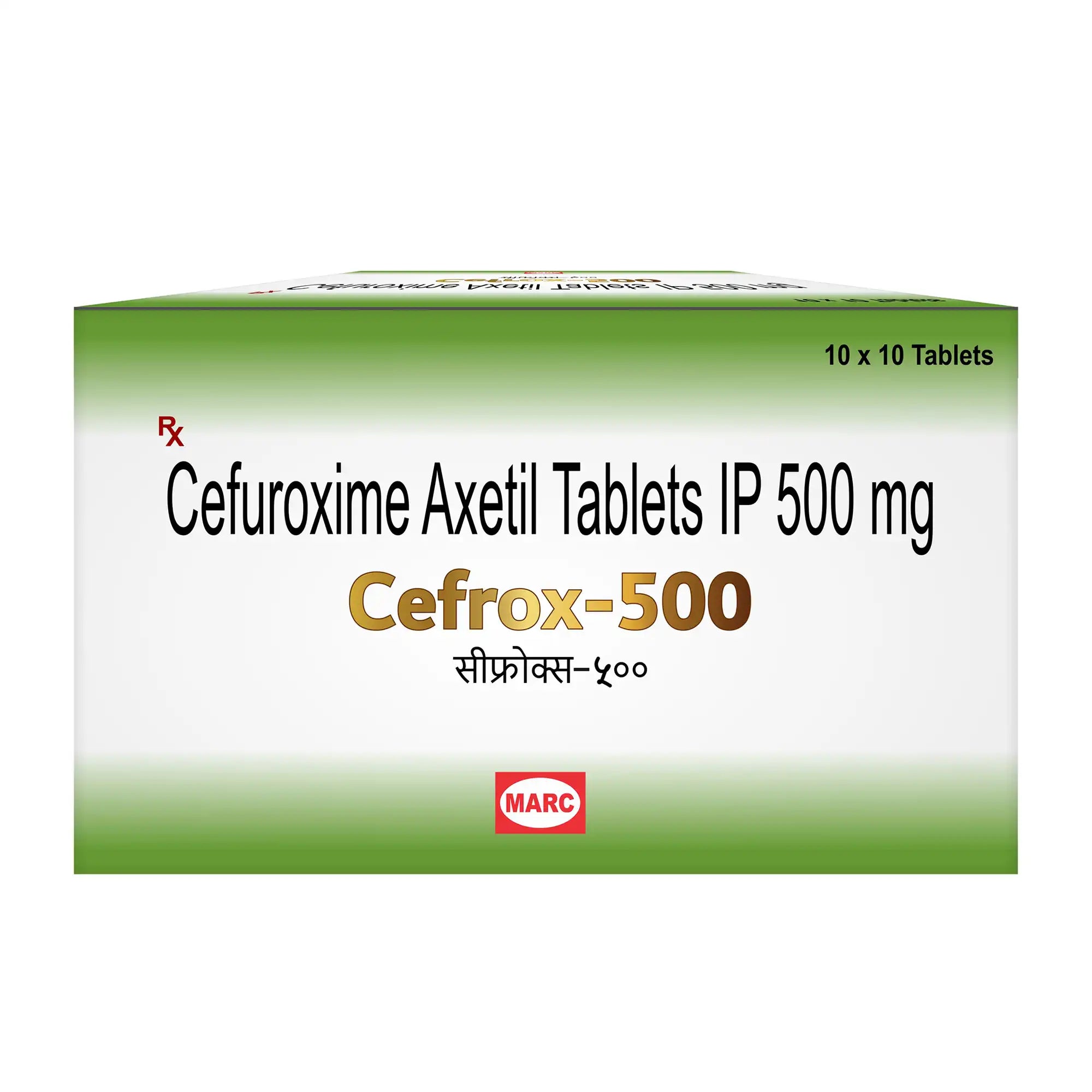 Cefrox 500 Cefuroxime Tablet – Broad-Spectrum Antibiotic for Respiratory & Skin Infections
