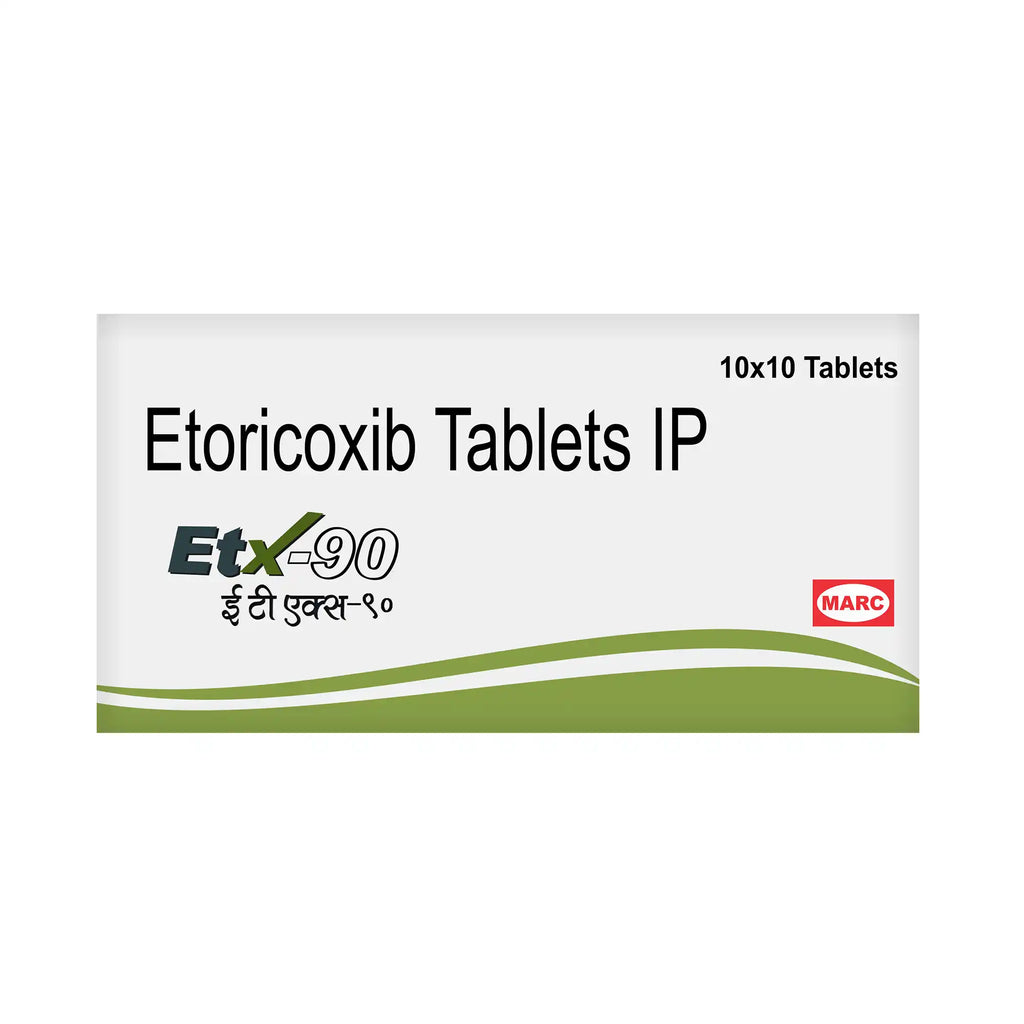 ETX-90 Etoricoxib 90mg Tablet – Rheumatoid Arthritis & Chronic Joint Pain Relief