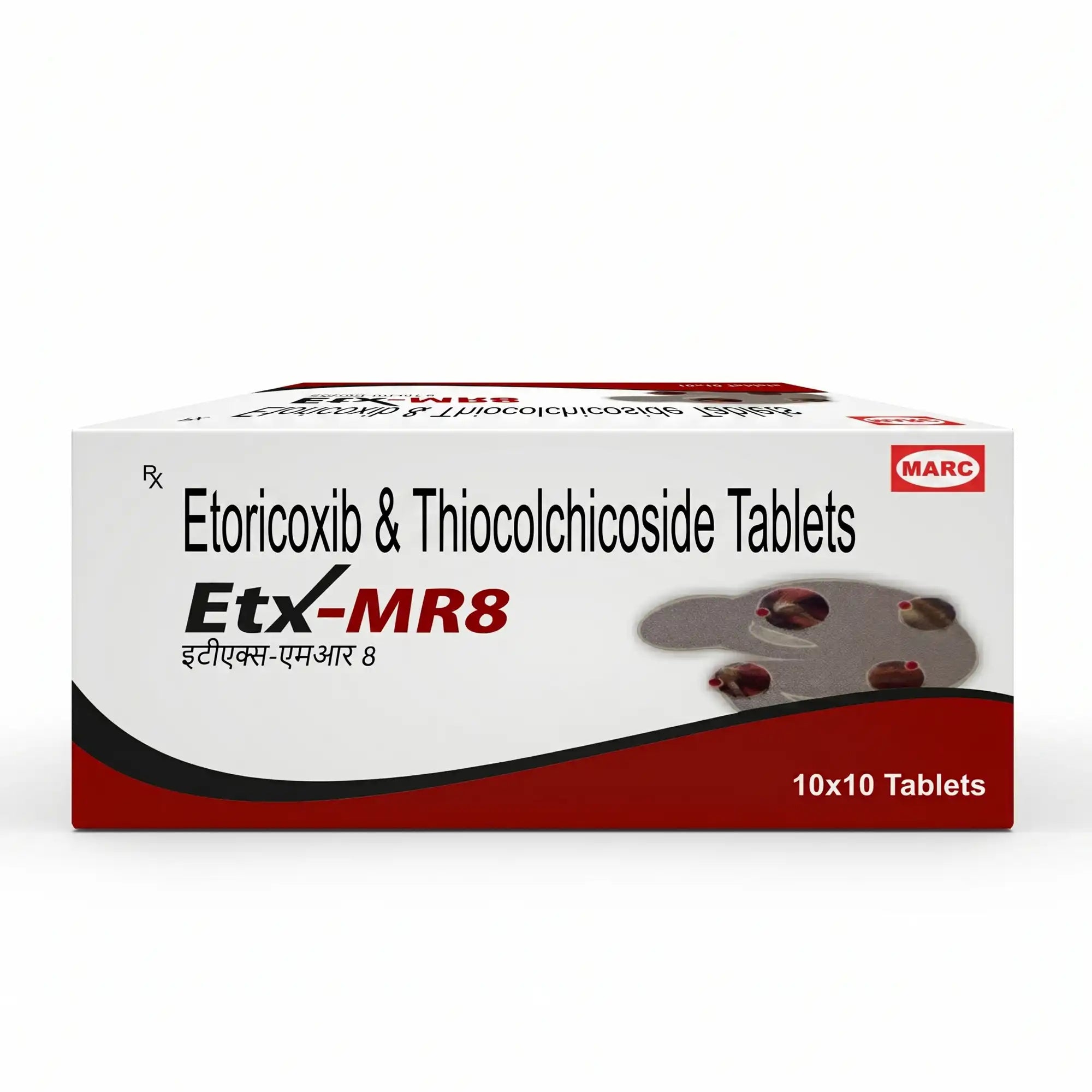 ETX-MR8 Etoricoxib & Thiocolchicoside Tablet – Joint Pain, Muscle Spasm & Neck Pain Relief