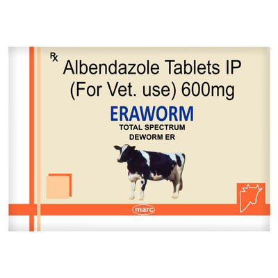 Marc Eraworm Bolus – Broad-Spectrum Veterinary Dewormer for Cattle, Buffaloes, Sheep & Goats