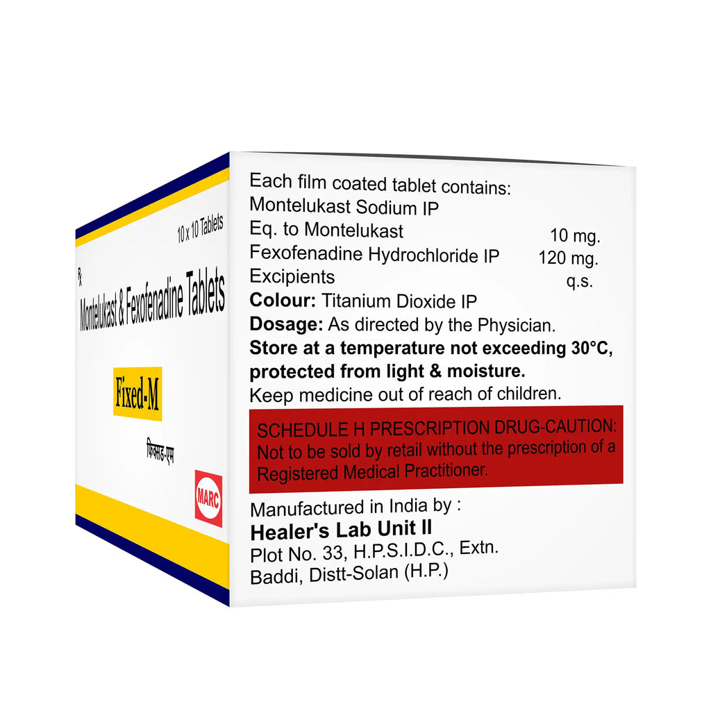 Fixd-M Cefixime & Metronidazole Tablet – Gut, Urinary & Mixed Bacterial Infection Treatment