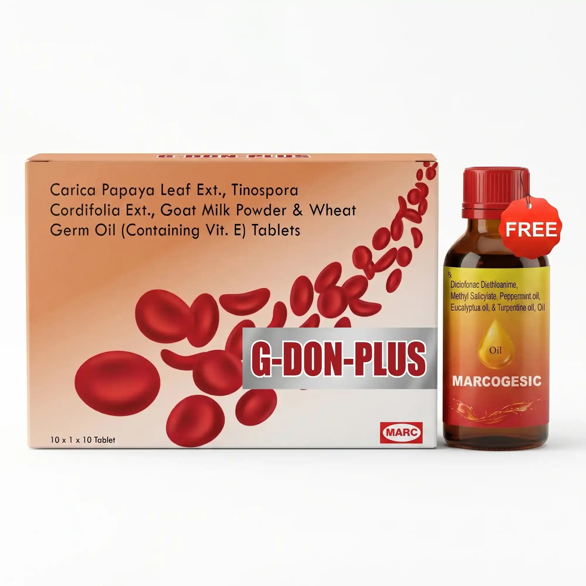 G-Don Plus – Advanced Ayurvedic Platelet & Immunity Booster Tablet