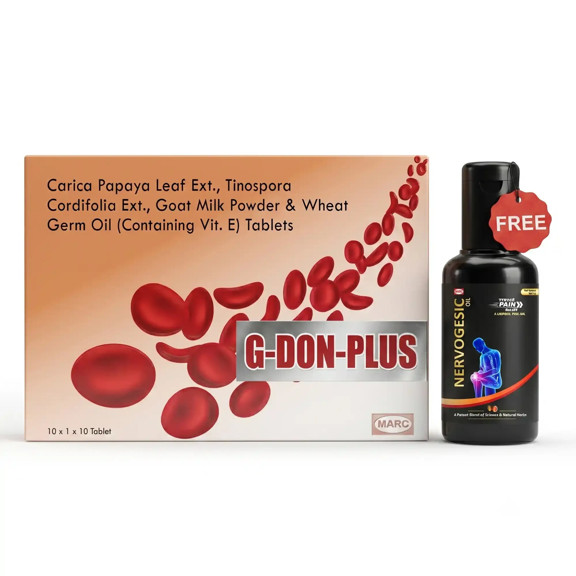 G-Don Plus – Advanced Ayurvedic Platelet & Immunity Booster Tablet