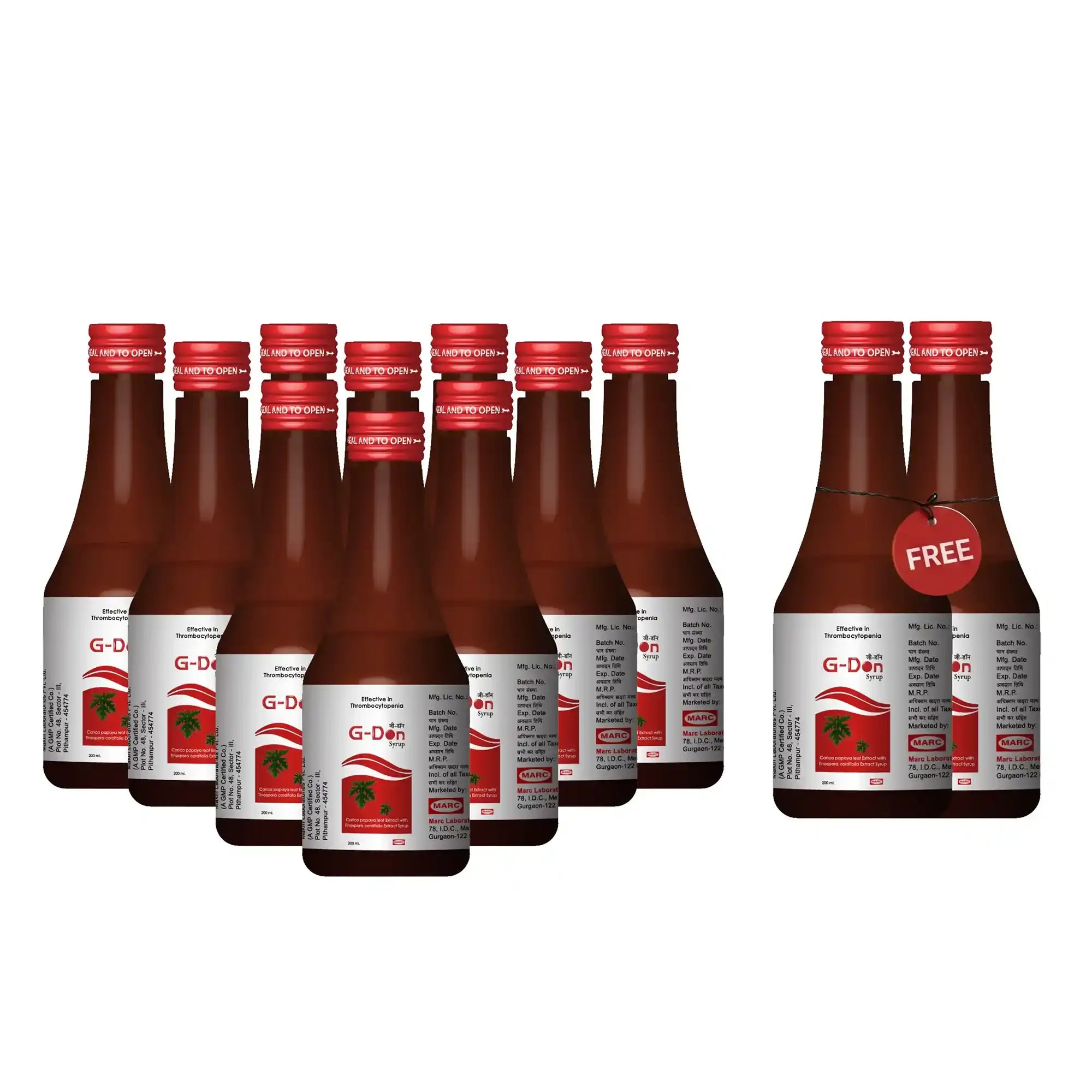 G-Don Syrup – Ayurvedic Platelet Booster for Dengue Recovery