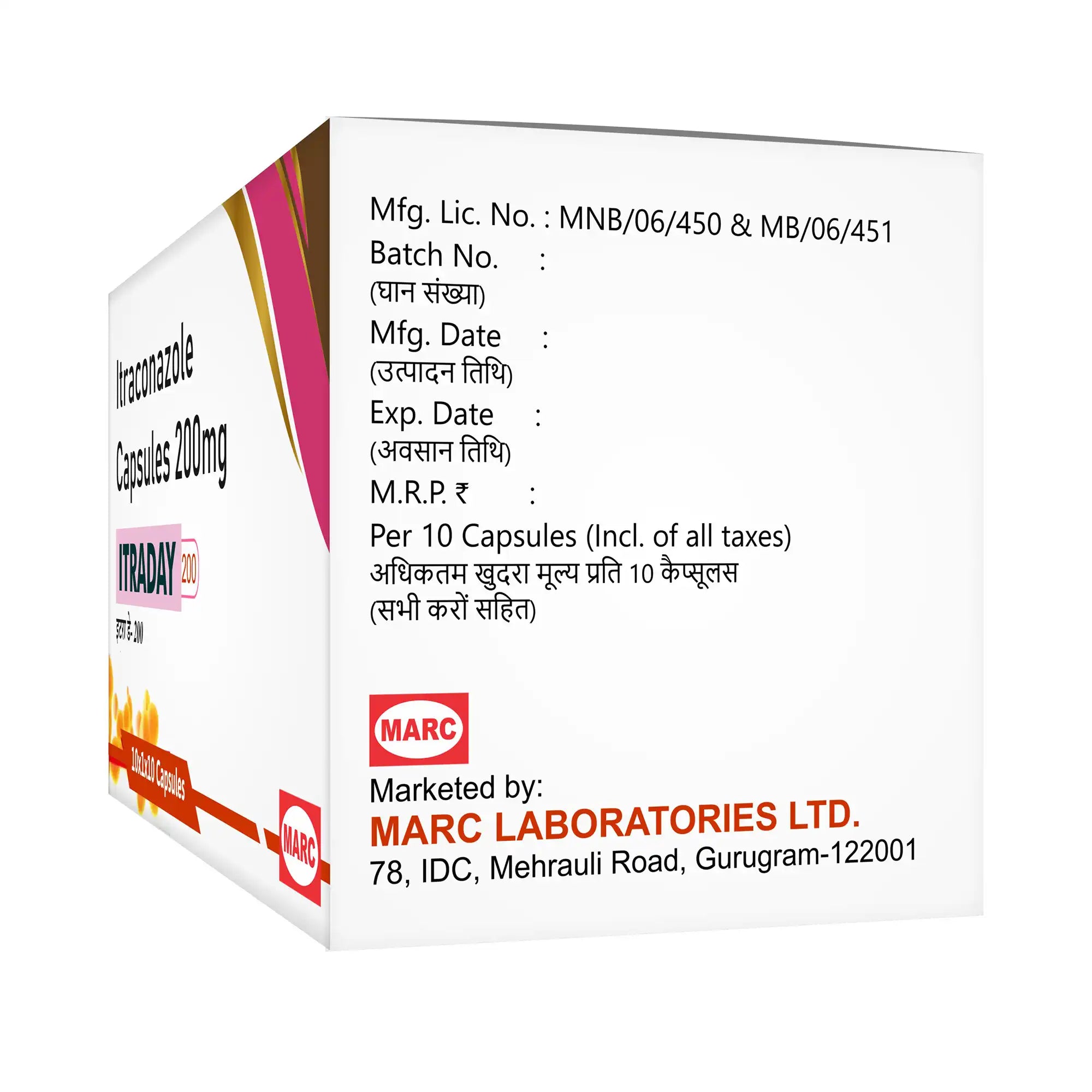 Itraday 200 Capsule – Powerful Antifungal Treatment for Skin & Systemic Infections