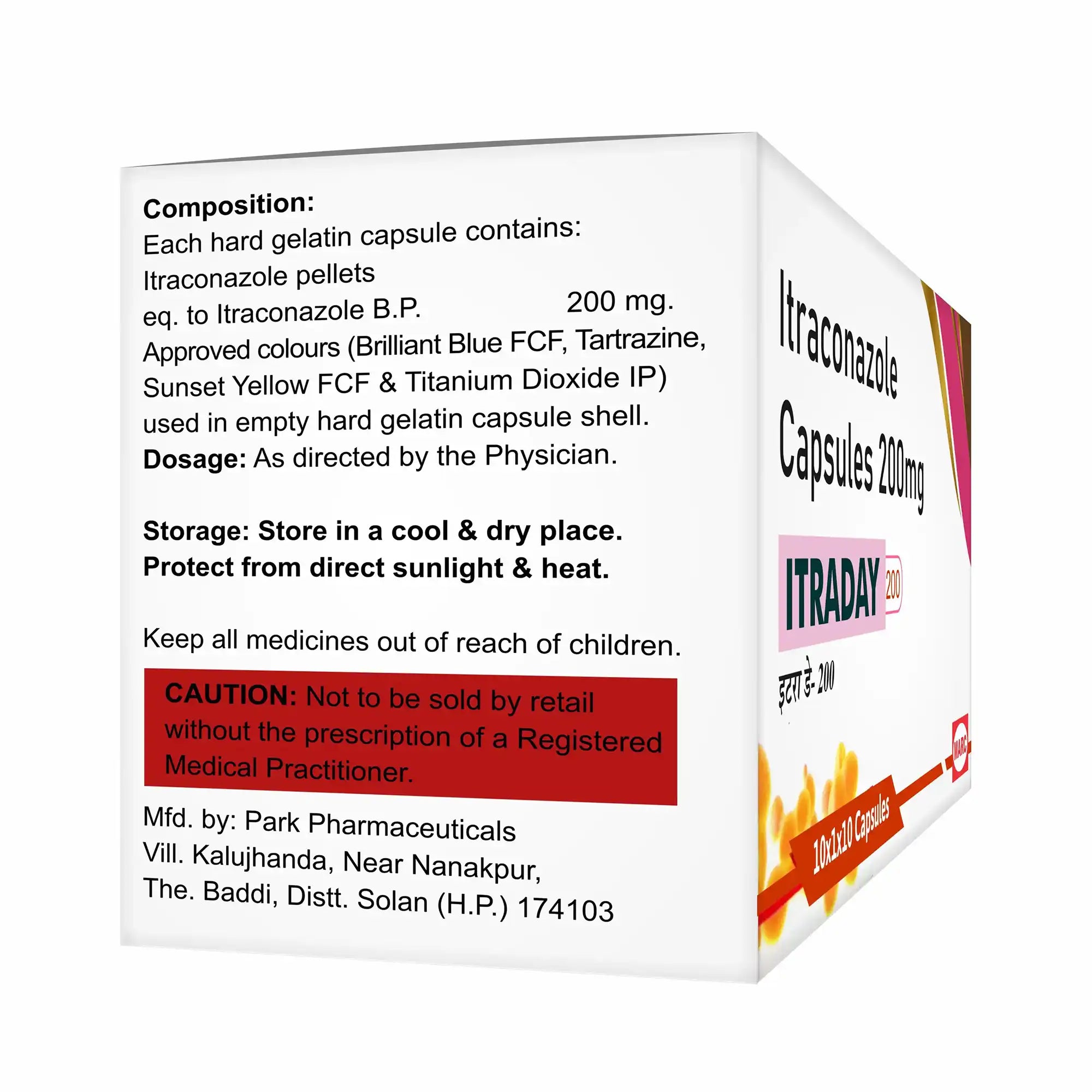 Itraday 200 Capsule – Powerful Antifungal Treatment for Skin & Systemic Infections