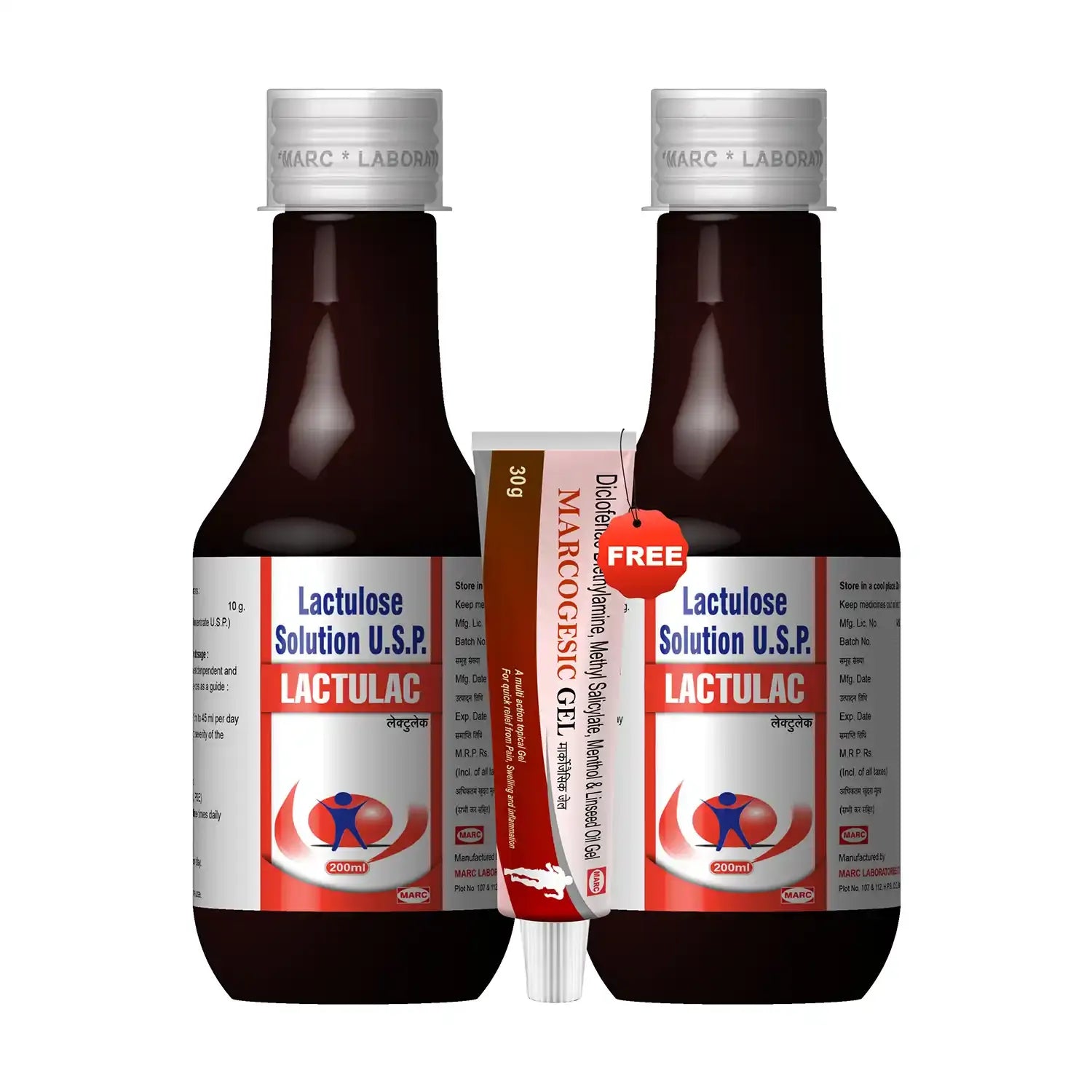 Lactulac Syrup 200ml – Lactulose Laxative Syrup for Constipation Relief